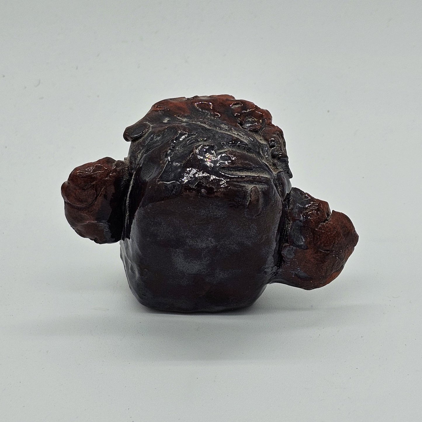 Unknown - 1 Very Mysterious Ceramic Monkey Head | Sculpture - Sculpture - Steady Bunny Shop