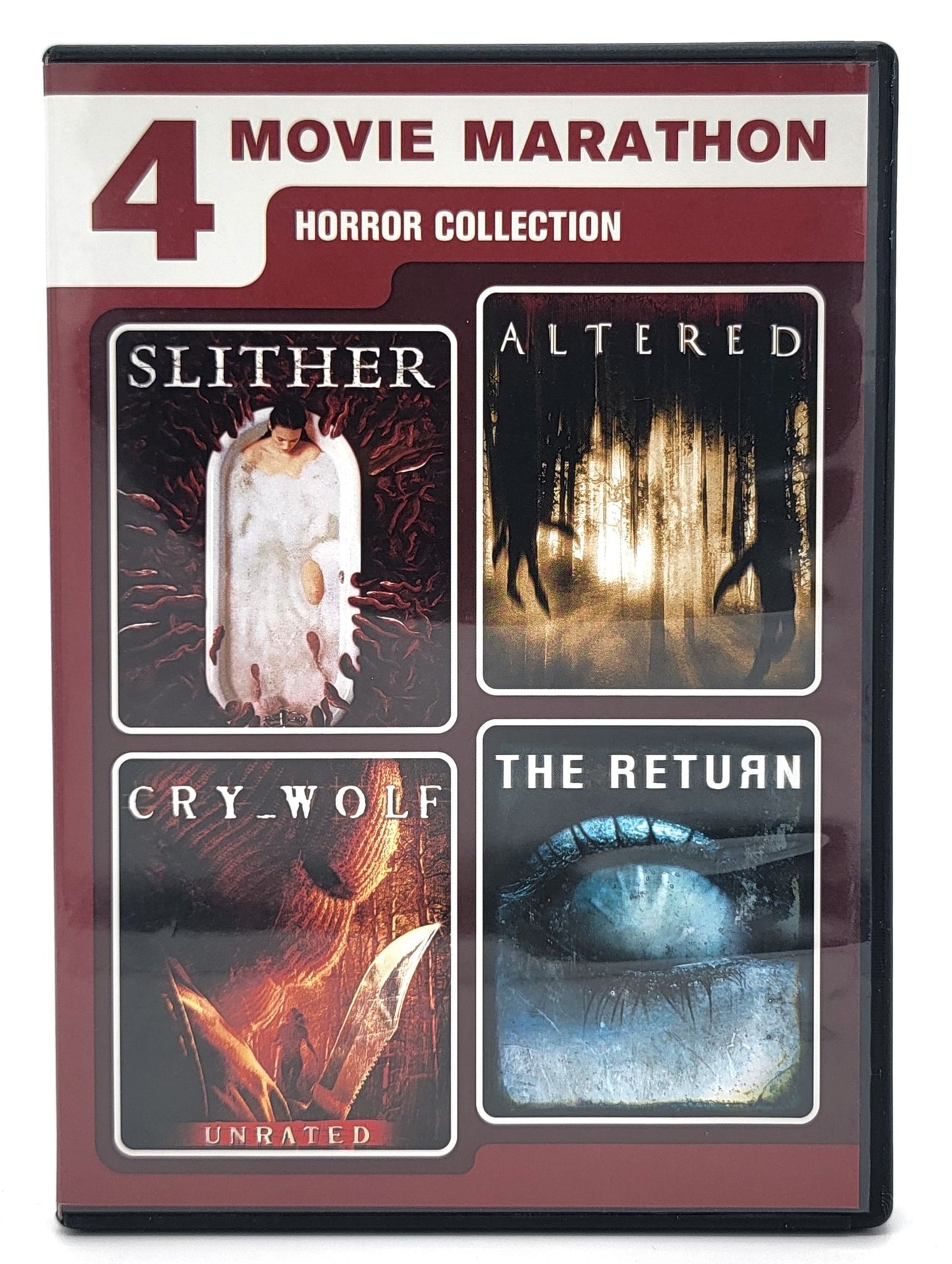 Universal Studios Home Entertainment - 4 Movie Marathon - Horror Collection | DVD -Unrated - DVD - Steady Bunny Shop