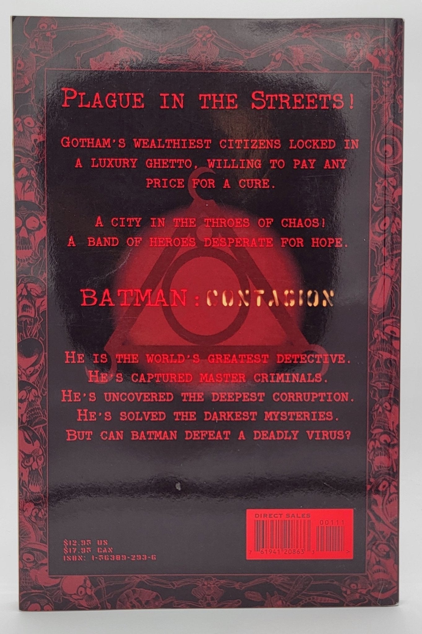 DC Comic - Batman Contagion There is No Cure / DC Comics - 1996 Graphic Novel - Comic Books - Steady Bunny Shop