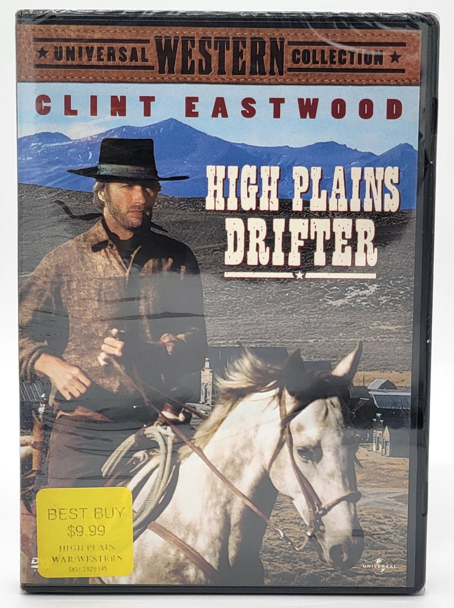  Universal Pictures Home Entertainment - Clint Eastwood - High Plains Drifter | DVD | Universal Western Collection - DVD - Steady Bunny Shop