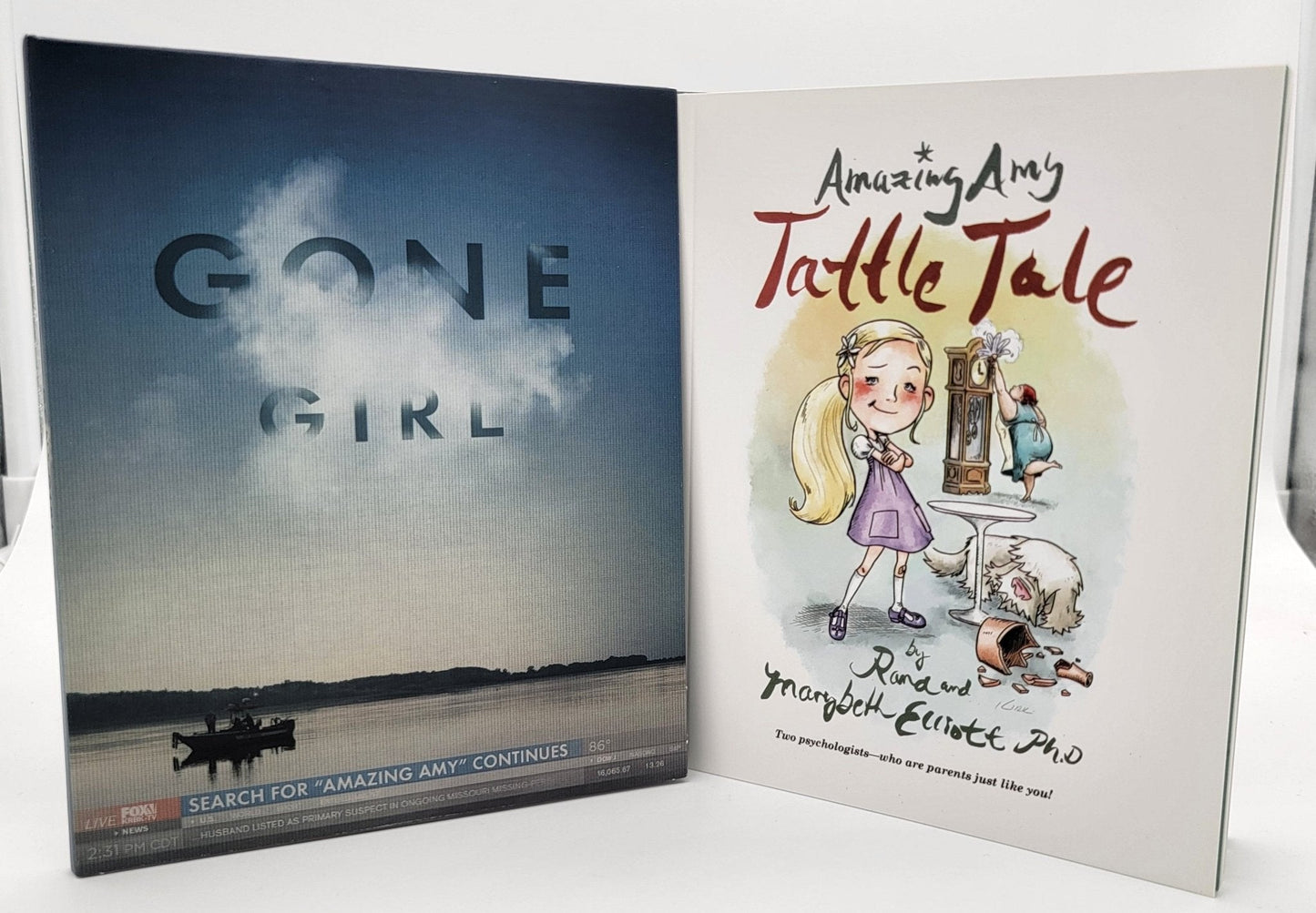 20th Century Fox Home Entertainment - Gone Girl | DVD & Collector's Book Amazing Amy Tattle Tale - DVD - Steady Bunny Shop