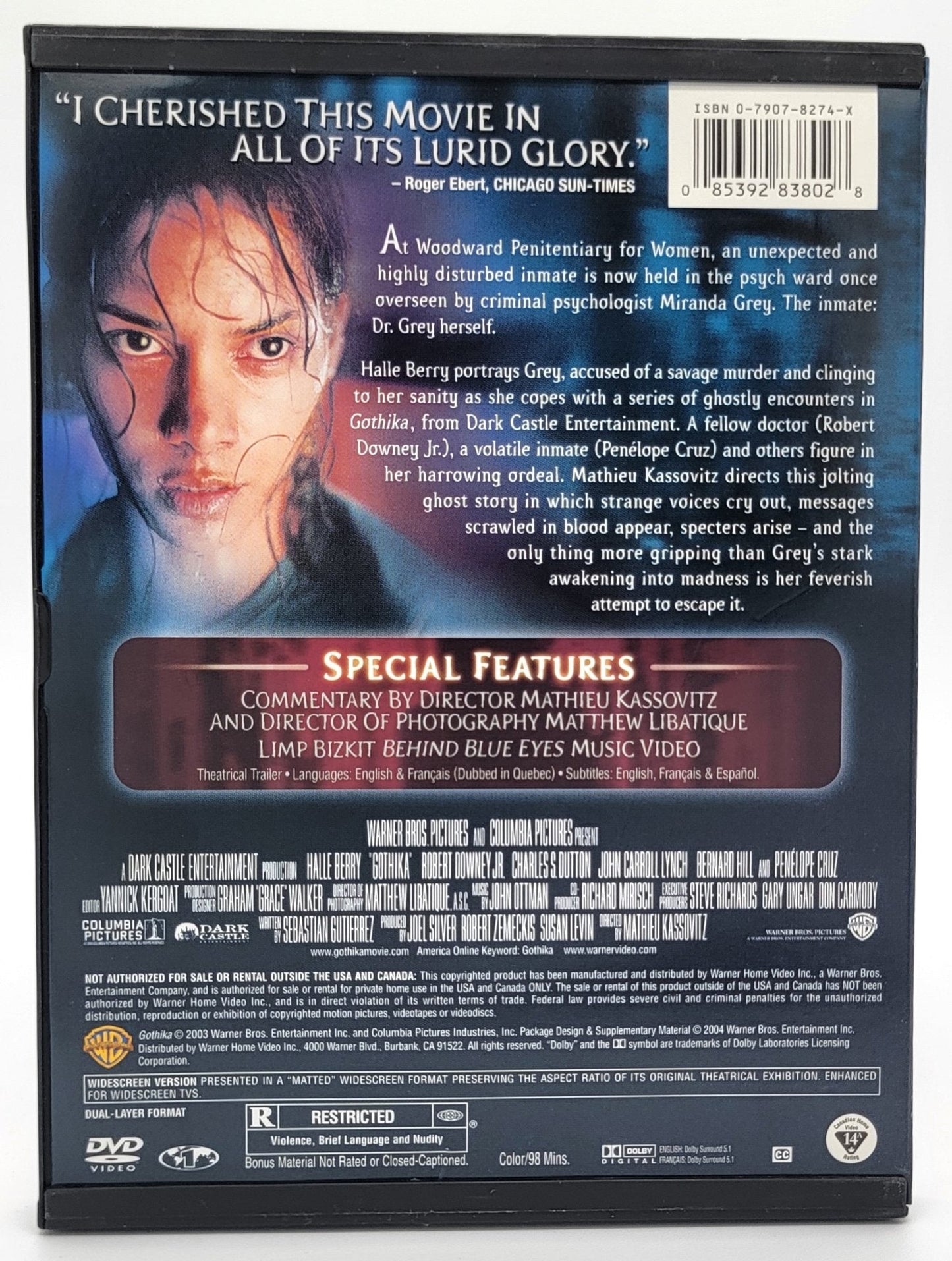 Warner Brothers - Gothika | DVD | Widescreen - DVD - Steady Bunny Shop