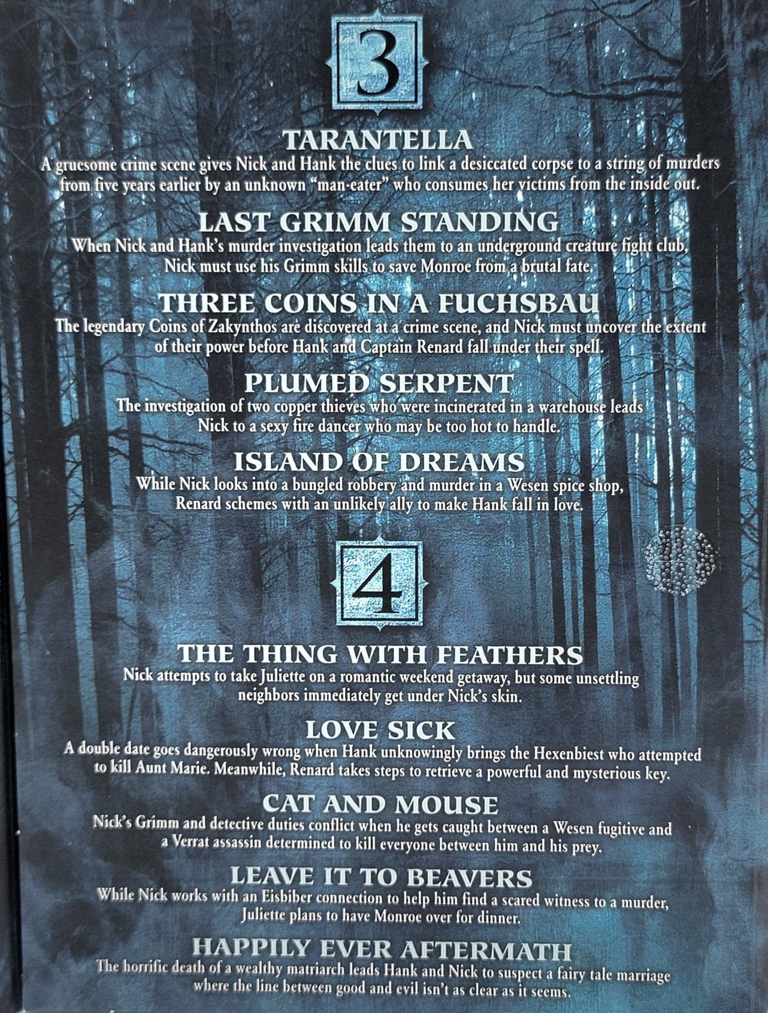  Universal Pictures Home Entertainment - Grimm - Season One | DVD | Complete Season One - 5 Disc Set - DVD - Steady Bunny Shop