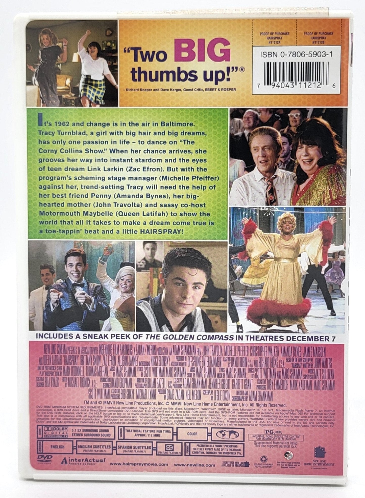 New Line Home Entertainment - Hairspray & Hairspray Bonus DVD - Wal - Mart Exclusive | DVD | 2 Disc Set - DVD - Steady Bunny Shop