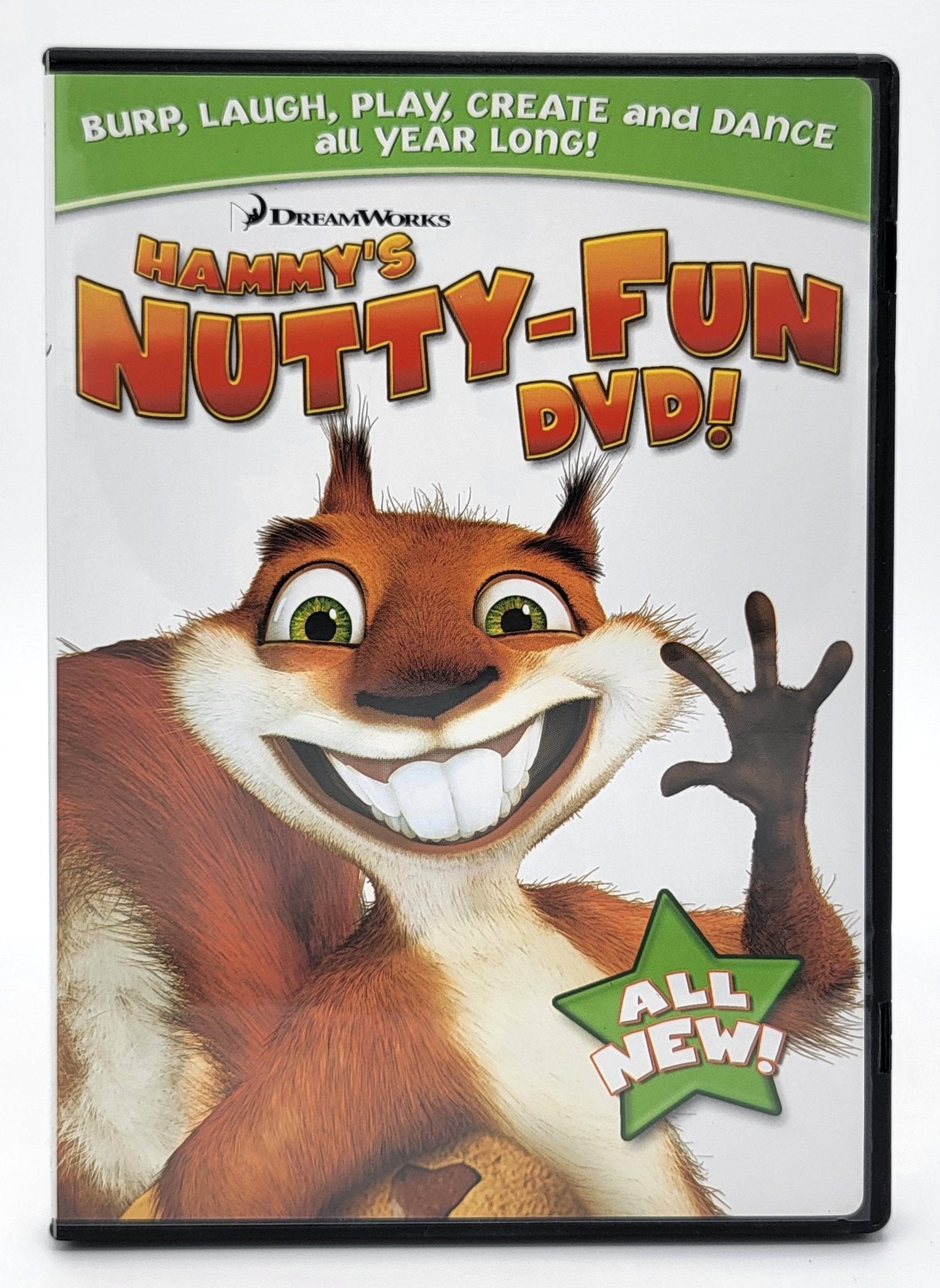 Dream Works - Hammy's Nutty - Fun DVD - All New | DVD | Dream Works - DVD - Steady Bunny Shop