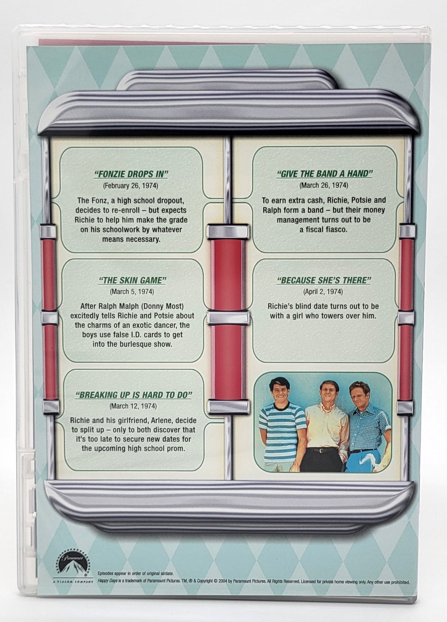 Paramount Home Entertainment - Happy Days | DVD | The Complete First Season - DVD - Steady Bunny Shop
