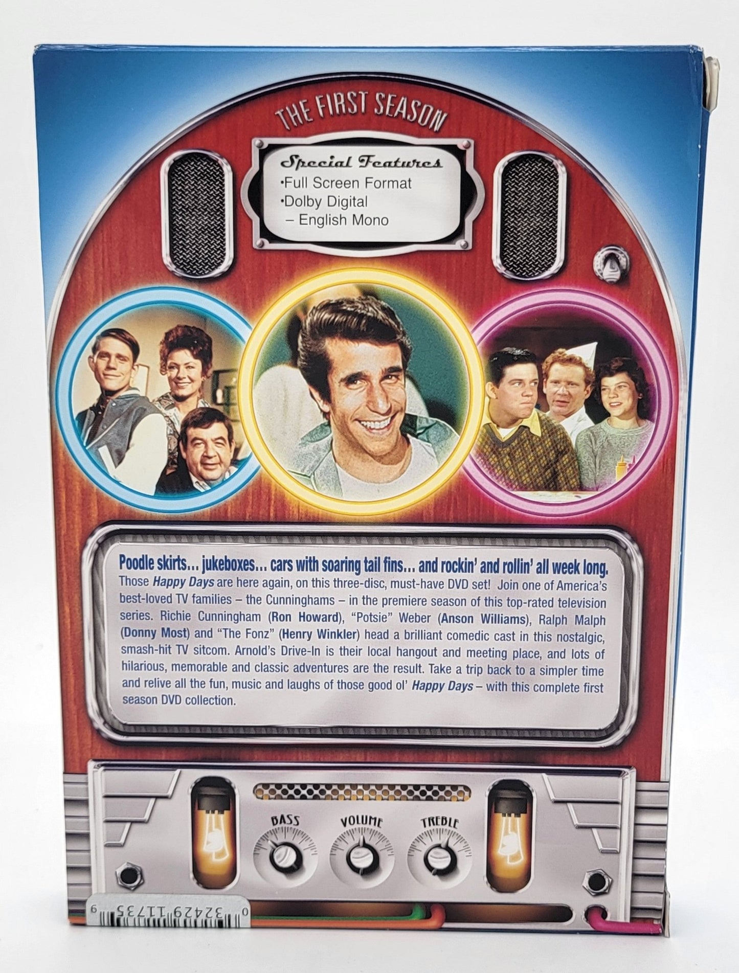 Paramount Home Entertainment - Happy Days | DVD | The Complete First Season - DVD - Steady Bunny Shop