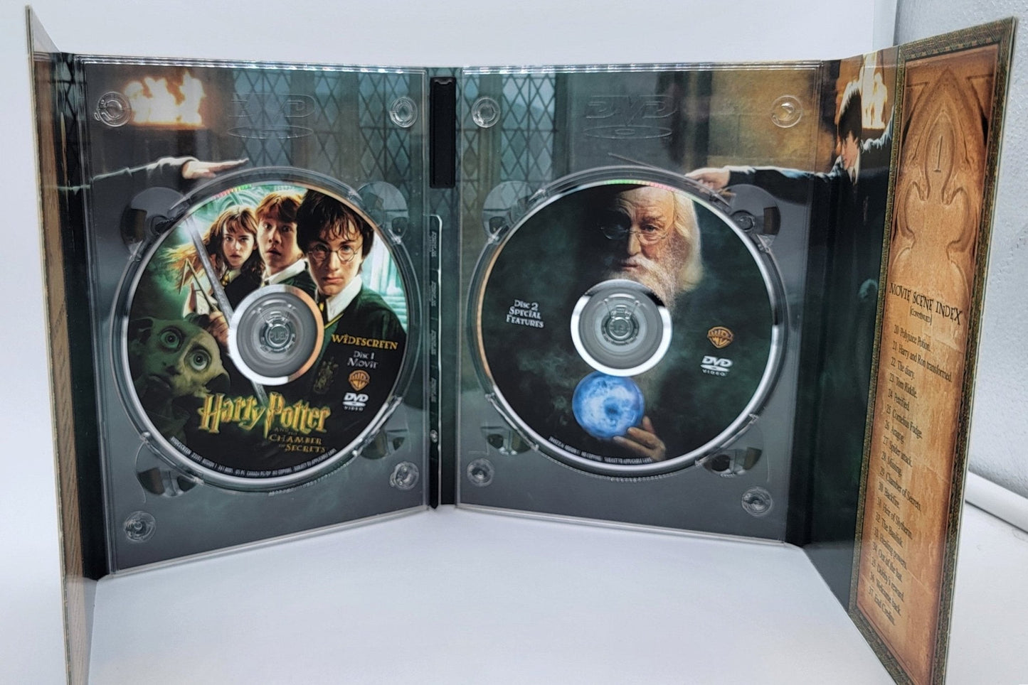 Warner Brothers - Harry Potter and The Chamber of Secrets | DVD | 2 Disc Set - Widescreen - DVD - Steady Bunny Shop