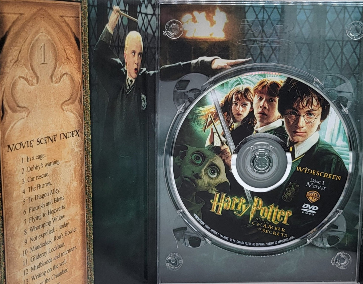 Warner Brothers - Harry Potter and The Chamber of Secrets | DVD | 2 Disc Set - Widescreen - DVD - Steady Bunny Shop