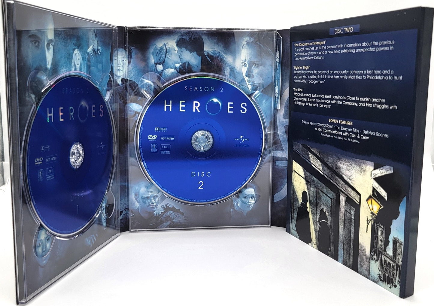  Universal Studios Home Entertainment - Heroes - Season 2 | DVD | - DVD - Steady Bunny Shop