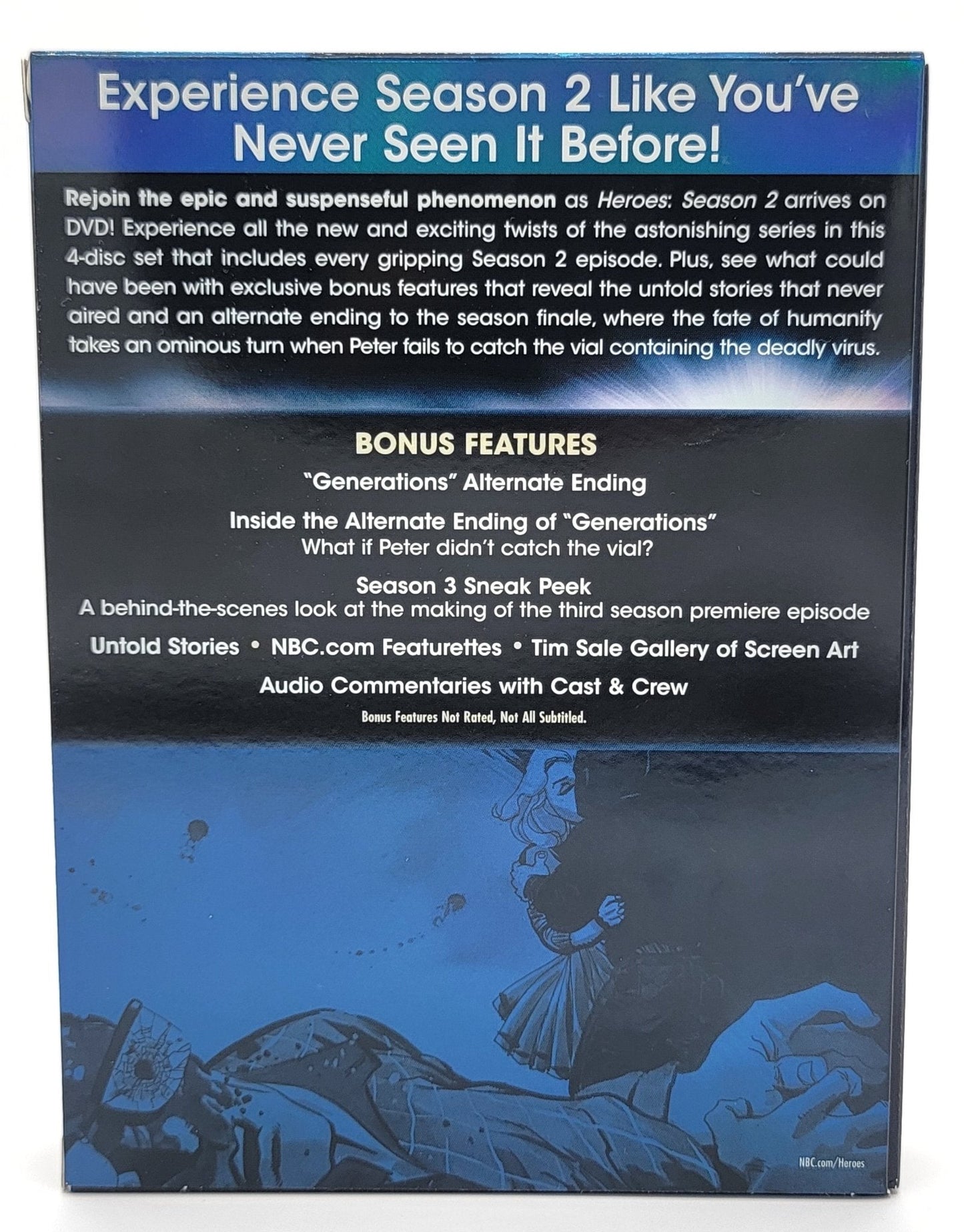  Universal Studios Home Entertainment - Heroes - Season 2 | DVD | - DVD - Steady Bunny Shop