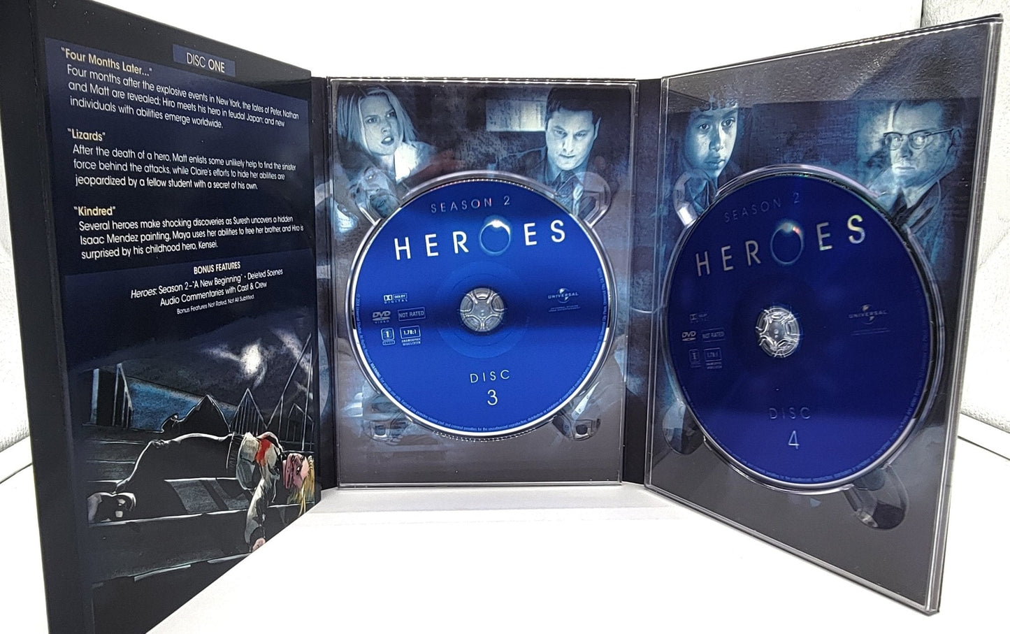  Universal Studios Home Entertainment - Heroes - Season 2 | DVD | - DVD - Steady Bunny Shop