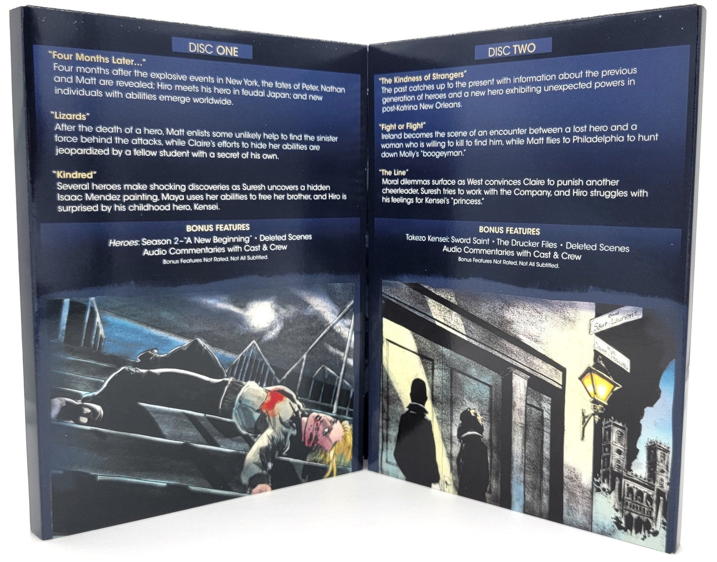  Universal Studios Home Entertainment - Heroes - Season 2 | DVD | - DVD - Steady Bunny Shop