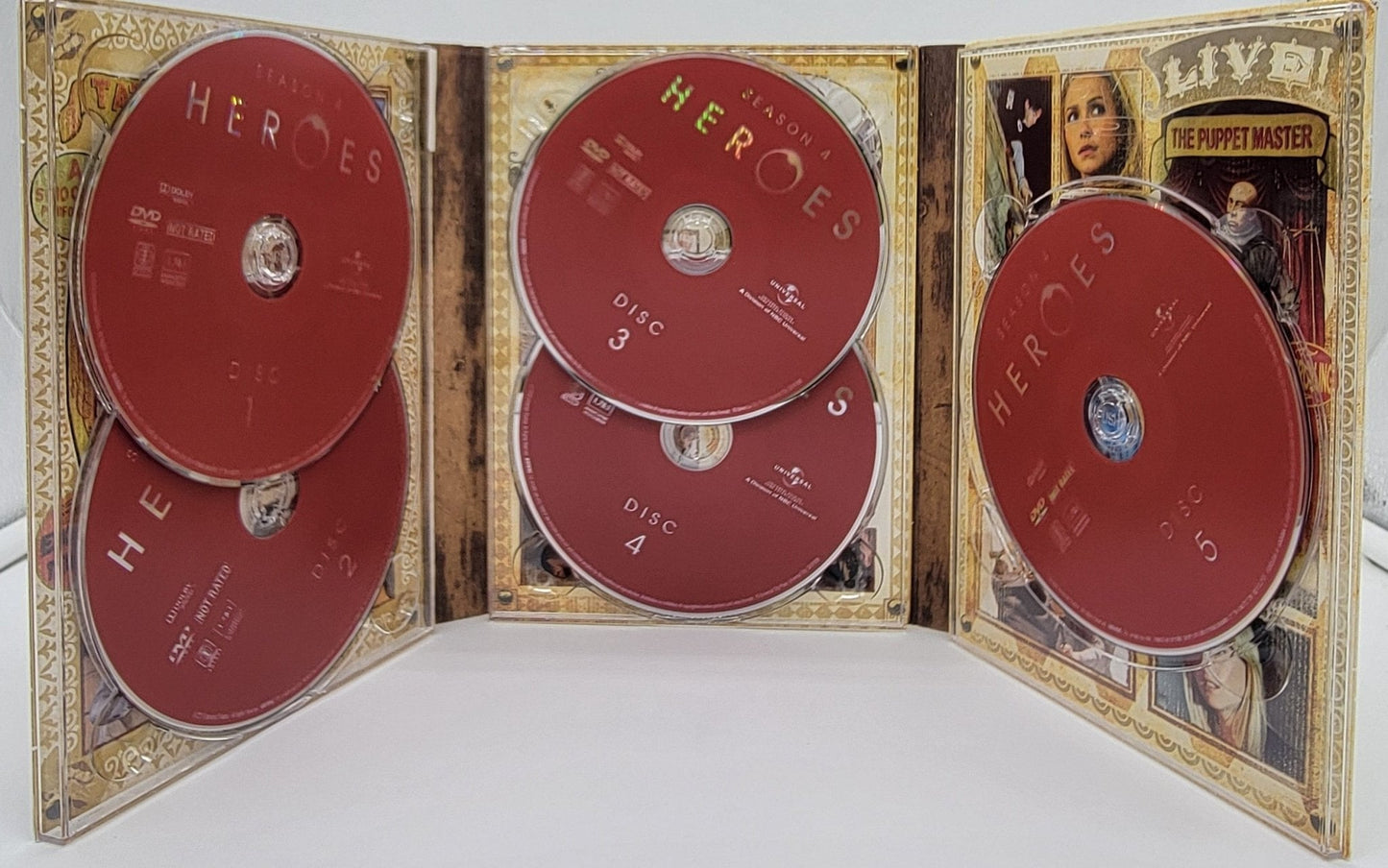 Universal Studios Home Entertainment - Heroes Season 4 | DVD - Complete Season 4 - DVD - Steady Bunny Shop