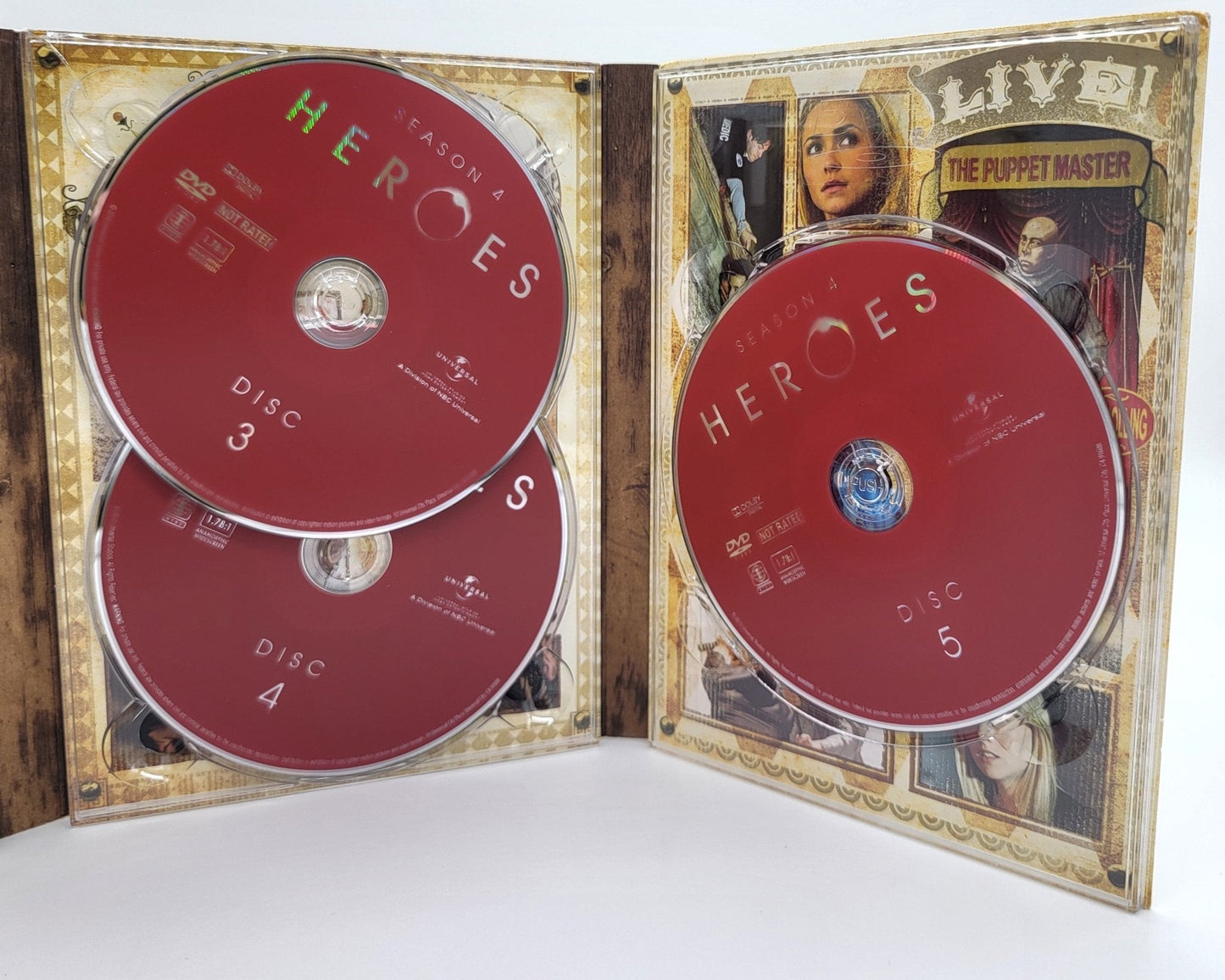Universal Studios Home Entertainment - Heroes Season 4 | DVD - Complete Season 4 - DVD - Steady Bunny Shop