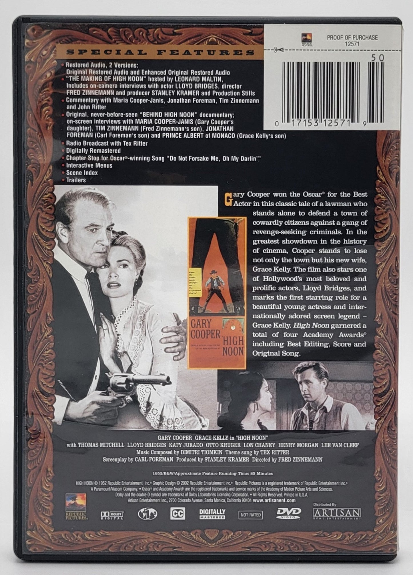 Republic Pictures - High Noon | DVD | Collector's Edition - DVD - Steady Bunny Shop