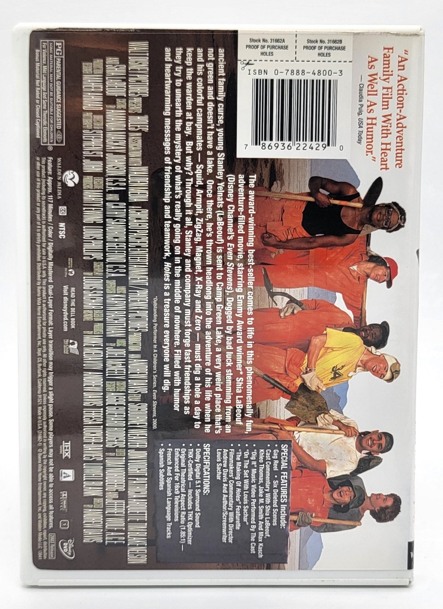  Walt Disney Home Entertainment - Holes | DVD | Widescreen - DVD - Steady Bunny Shop