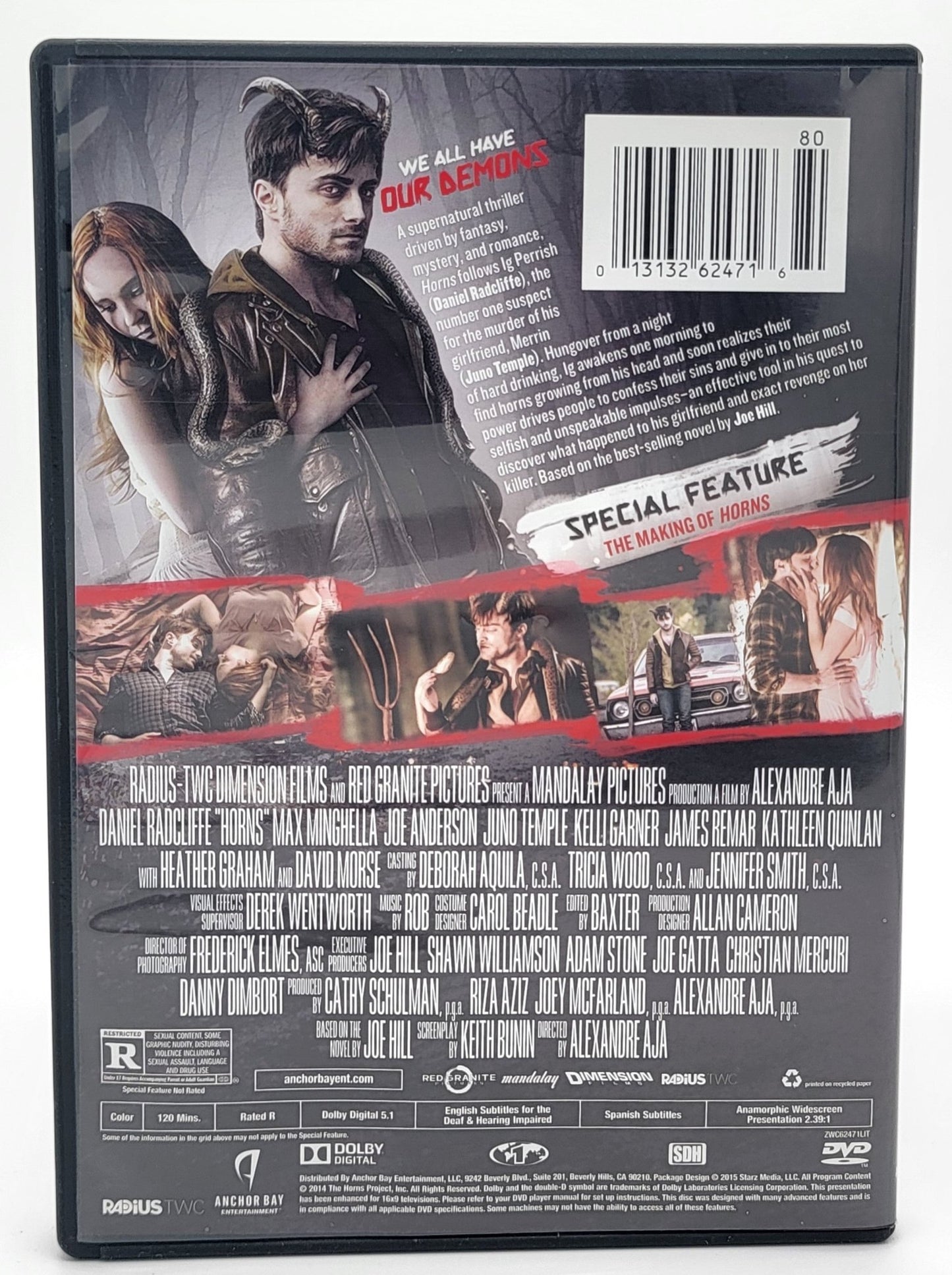 Anchor Bay - Hornes | DVD | Widescreen - DVD - Steady Bunny Shop