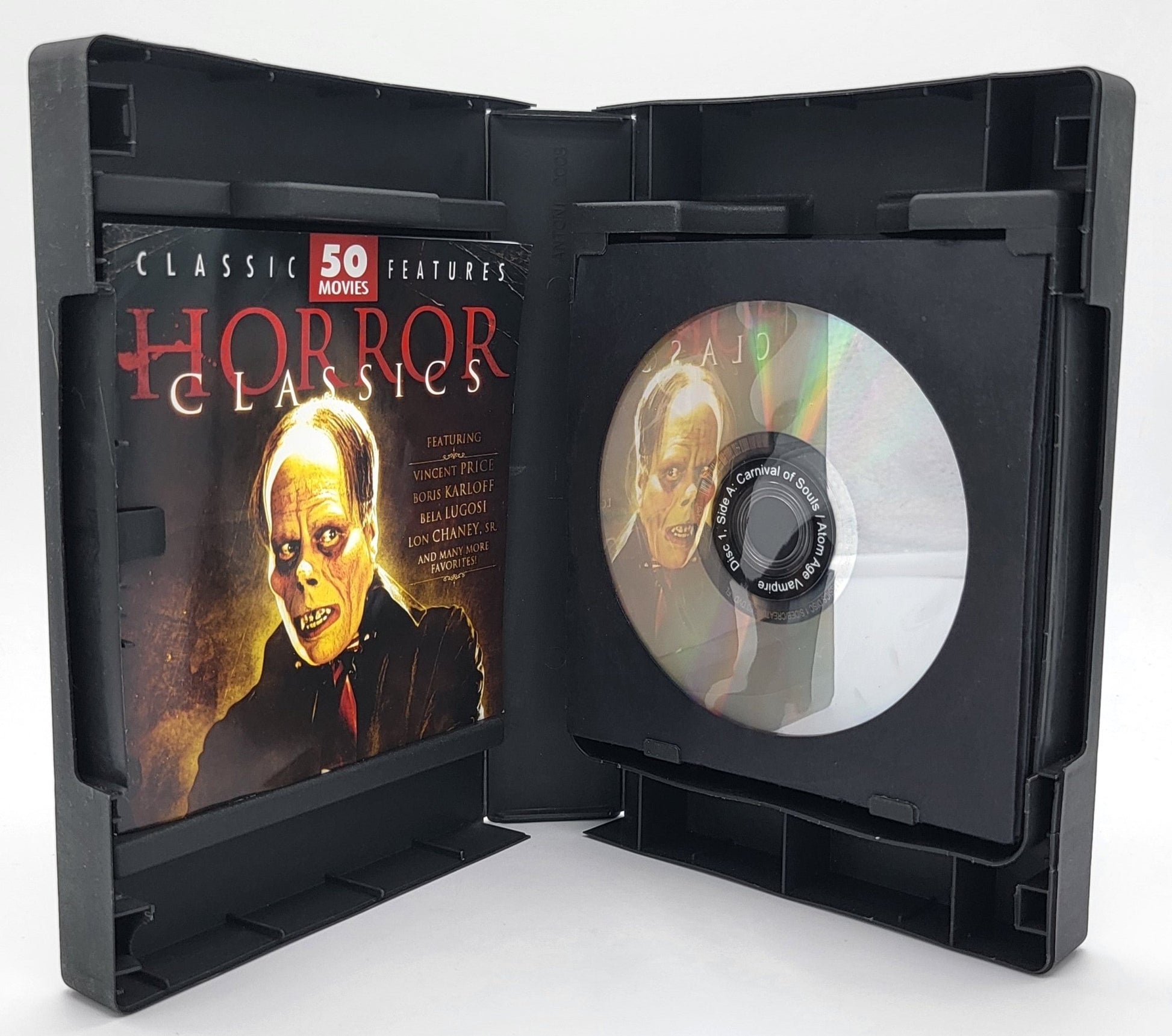 Mill Creek Entertainment - Horror Classics - 50 Movies Anniversary Edition | DVD - Not Rated - 12 Disc Set - DVD - Steady Bunny Shop