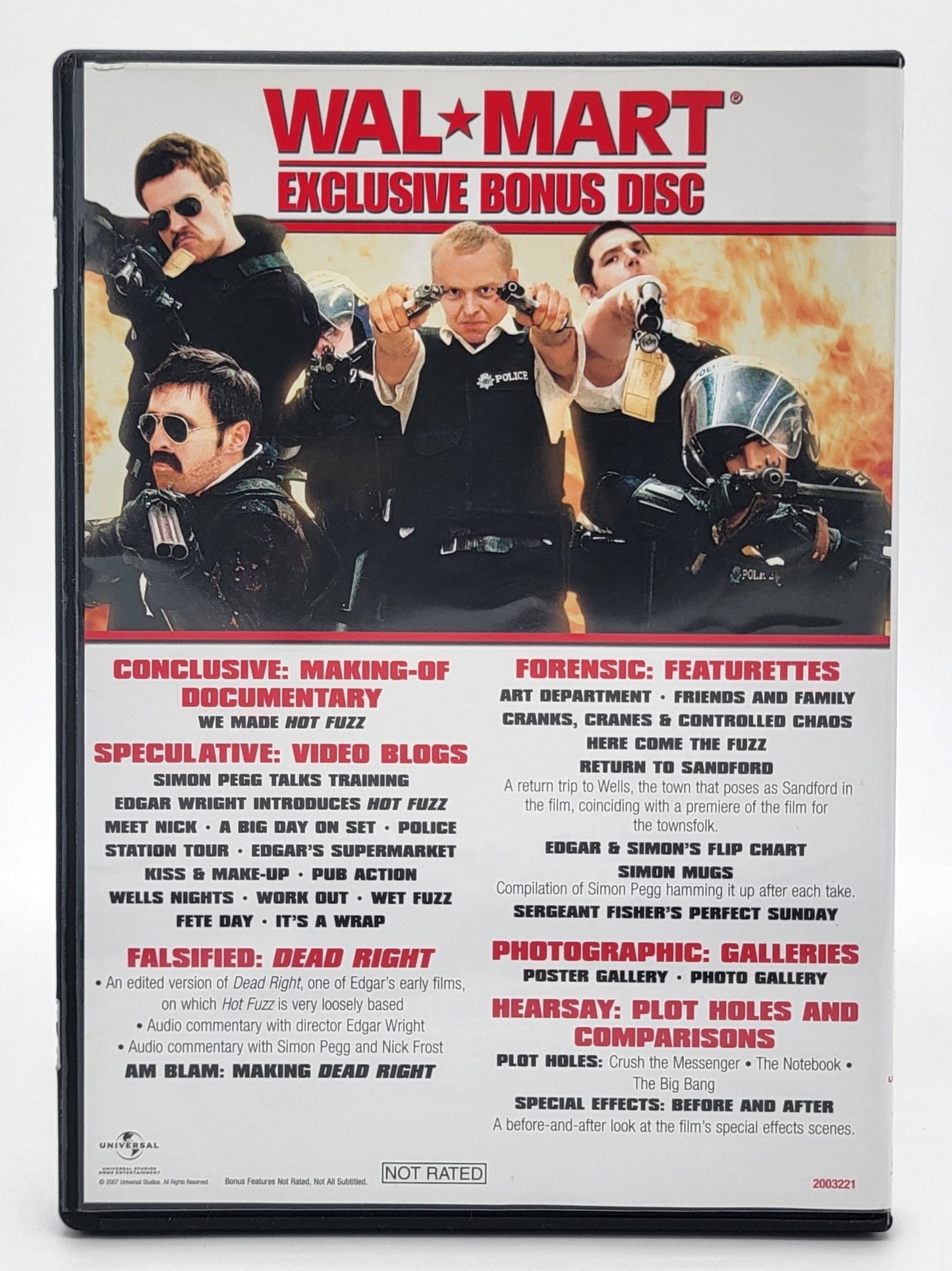 Universal Studios Home Entertainment - Hot Fuzz & Hot Fuzz Wal-Mart Exclusive Disc | DVD | Widescreen - 2 Disc Set - DVD - Steady Bunny Shop