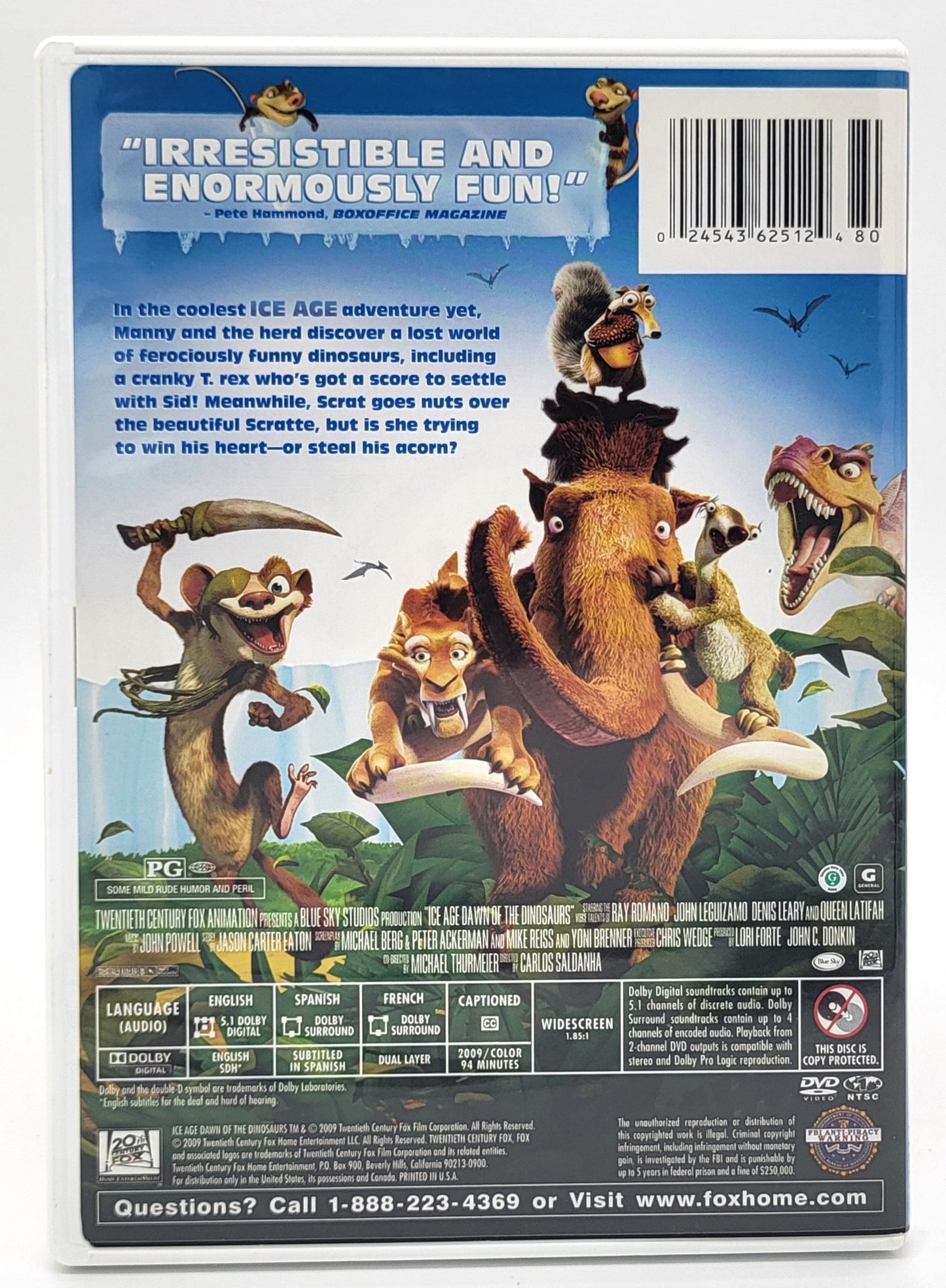 20th Century Fox Home Entertainment - Ice Age Dawn of the Dinosaurs | DVD | Widescreen - DVD - Steady Bunny Shop