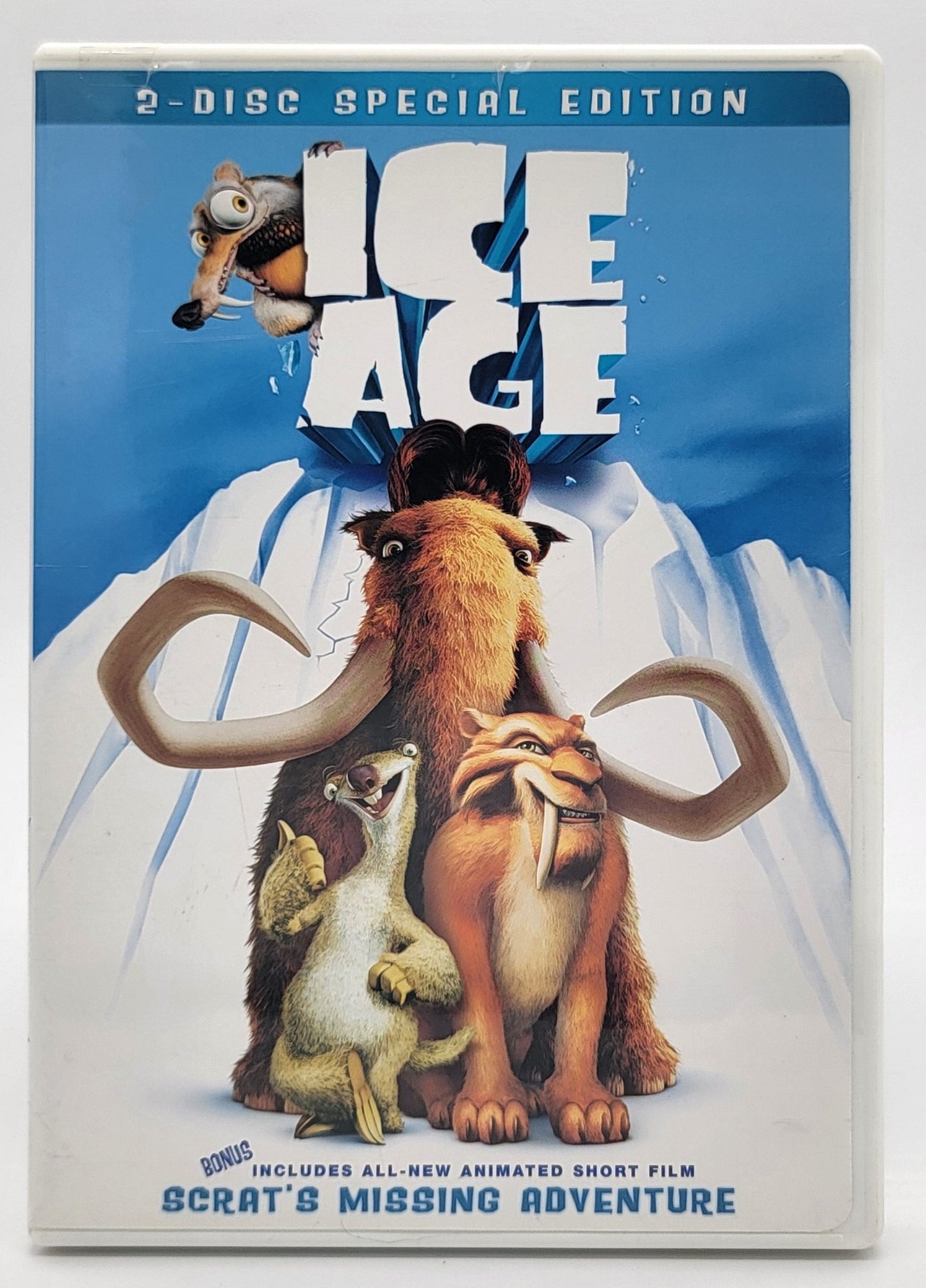 20th Century Fox Home Entertainment - Ice Age | DVD | 2 Disc Special Edition - Plus Scrat's Missing Adventure - DVD - Steady Bunny Shop