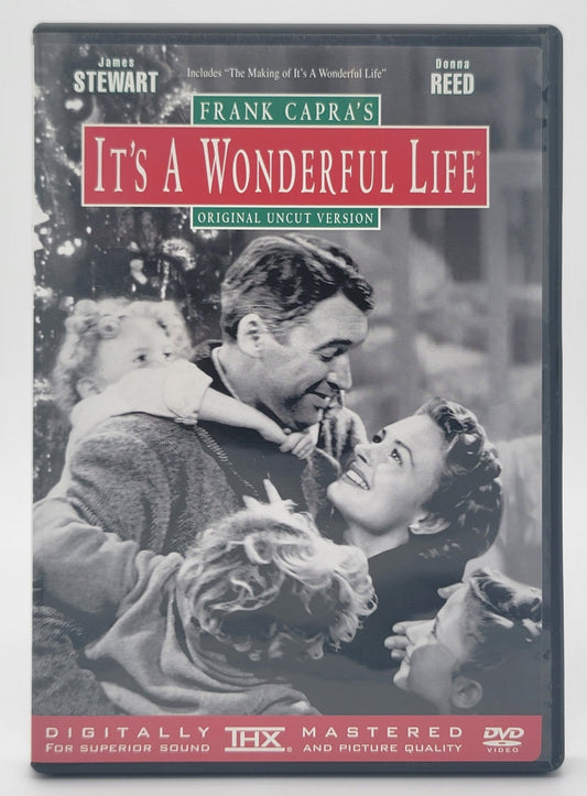 Republic Pictures - It's A Wonderful Life | DVD | Original Uncut Version - Digitally Mastered for Superior Sound & Picture - DVD - Steady Bunny Shop
