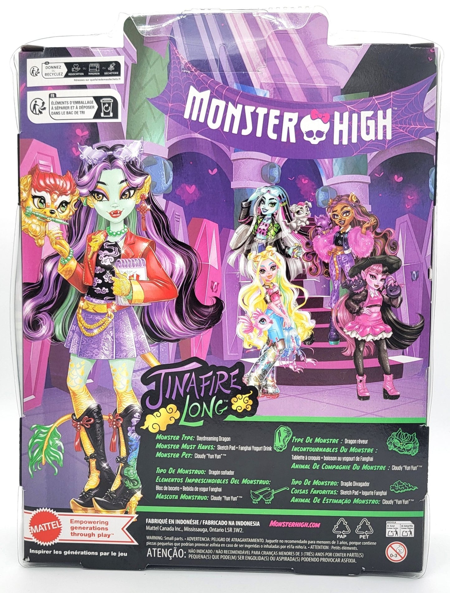 Mattel - Jinafire Long with pet Cloudy Yun Yun & Accessories - 2024 - Action Figure - Steady Bunny Shop