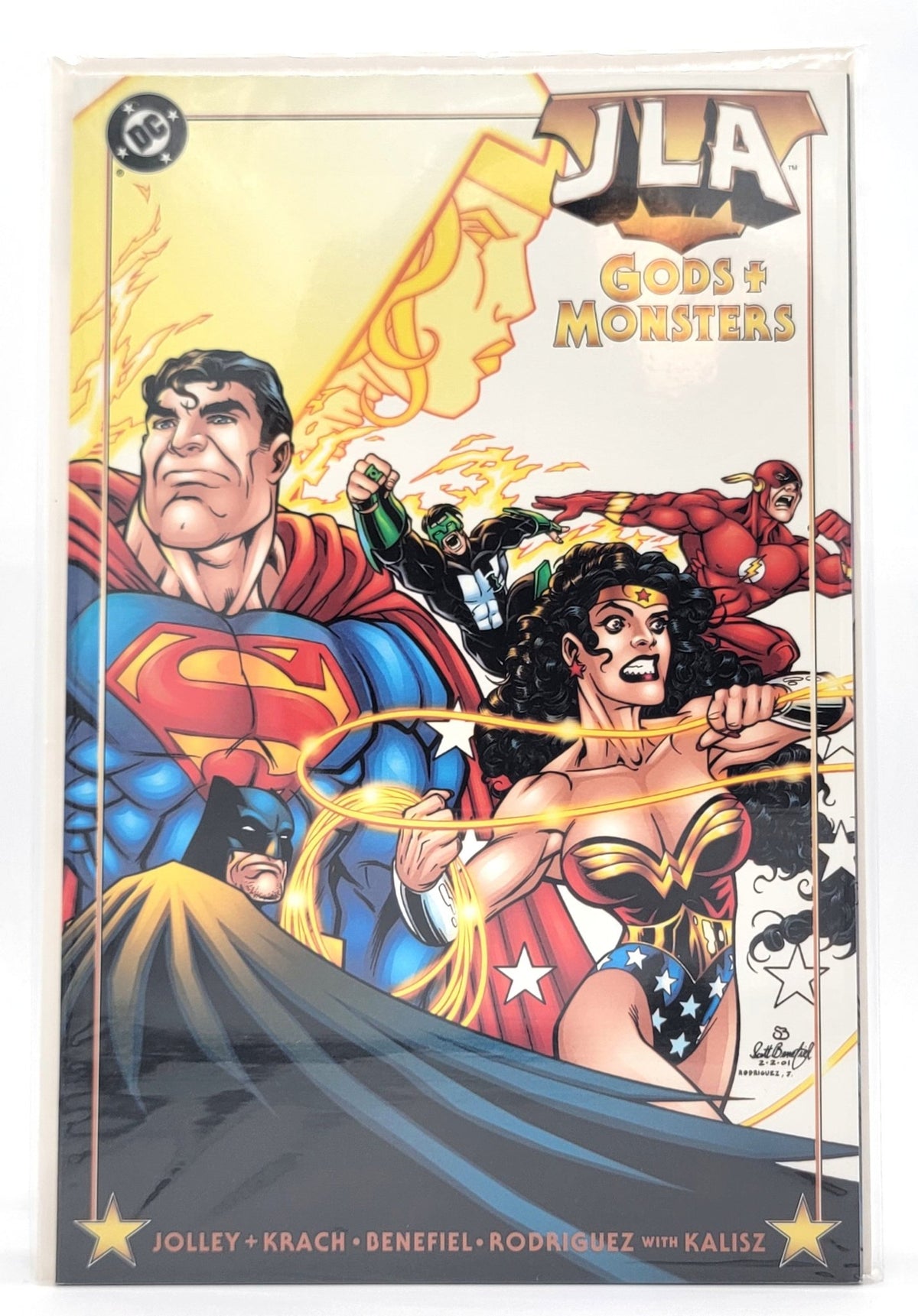 DC Comics - JLA Gods + Monsters / DC Comics - 2001 - Trade Paperback - Steady Bunny Shop