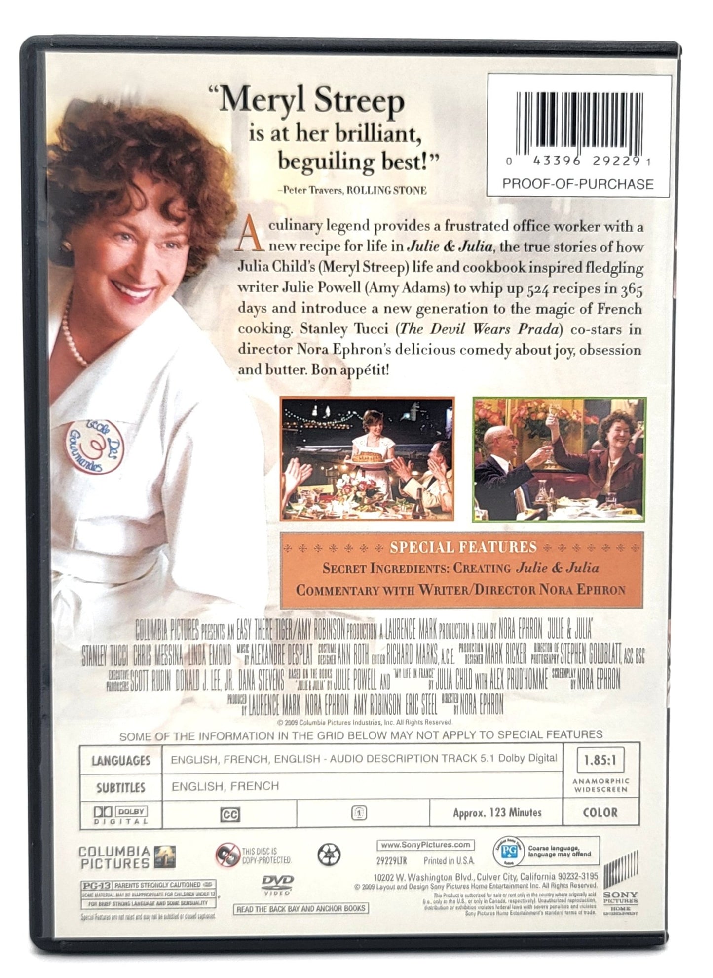 Columbia Pictures - Julie & Julia | DVD | Widescreen - DVD - Steady Bunny Shop