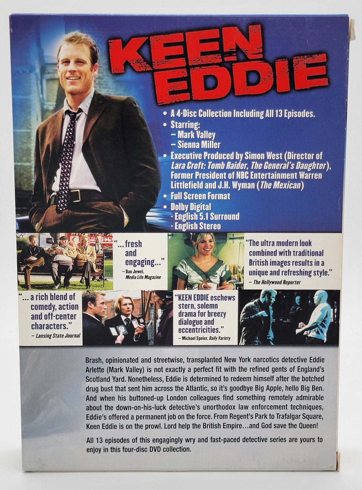 Paramount Home Entertainment - Keen Eddie | DVD | The Complete Series - DVD - Steady Bunny Shop