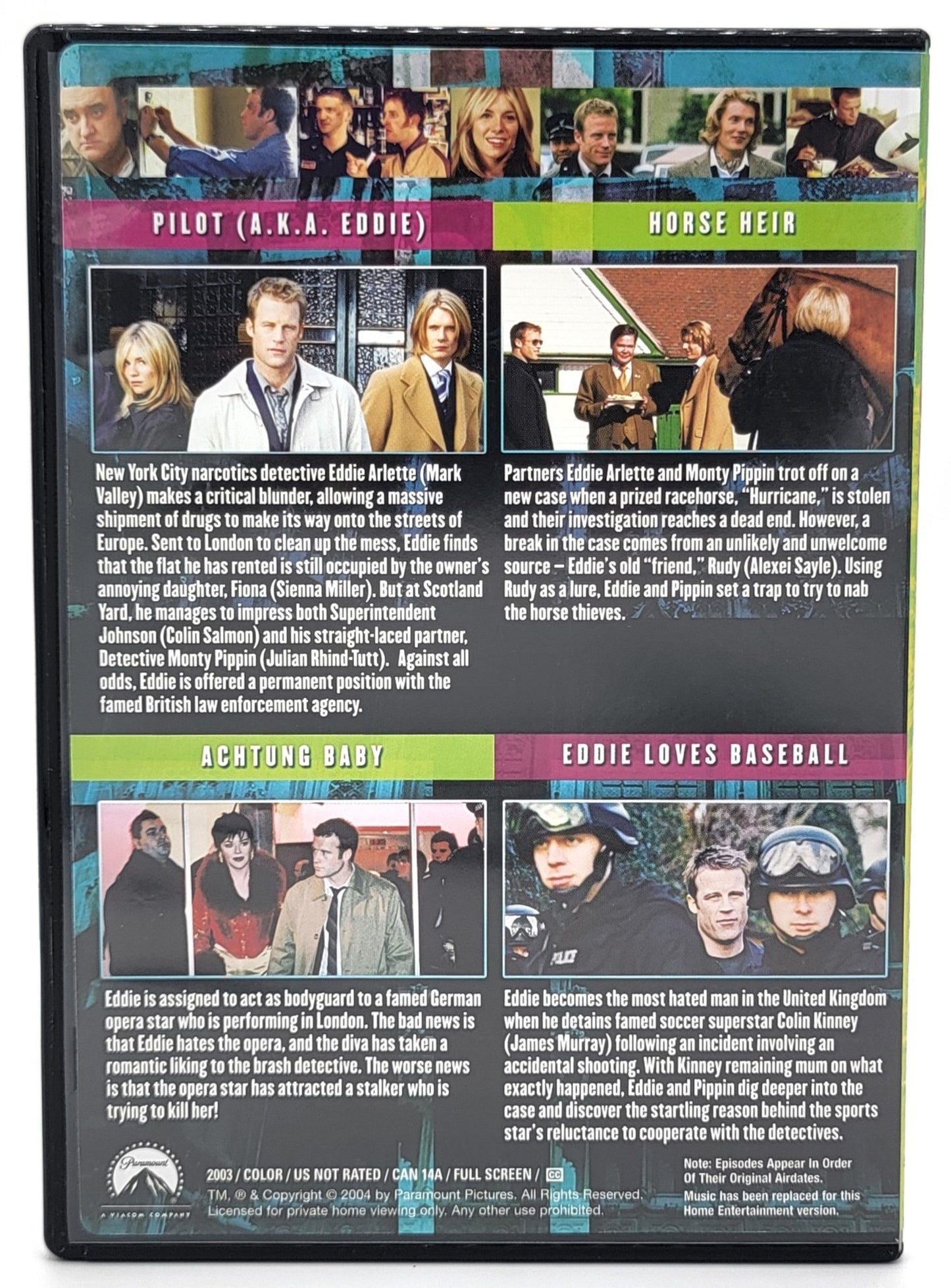 Paramount Home Entertainment - Keen Eddie | DVD | The Complete Series - DVD - Steady Bunny Shop