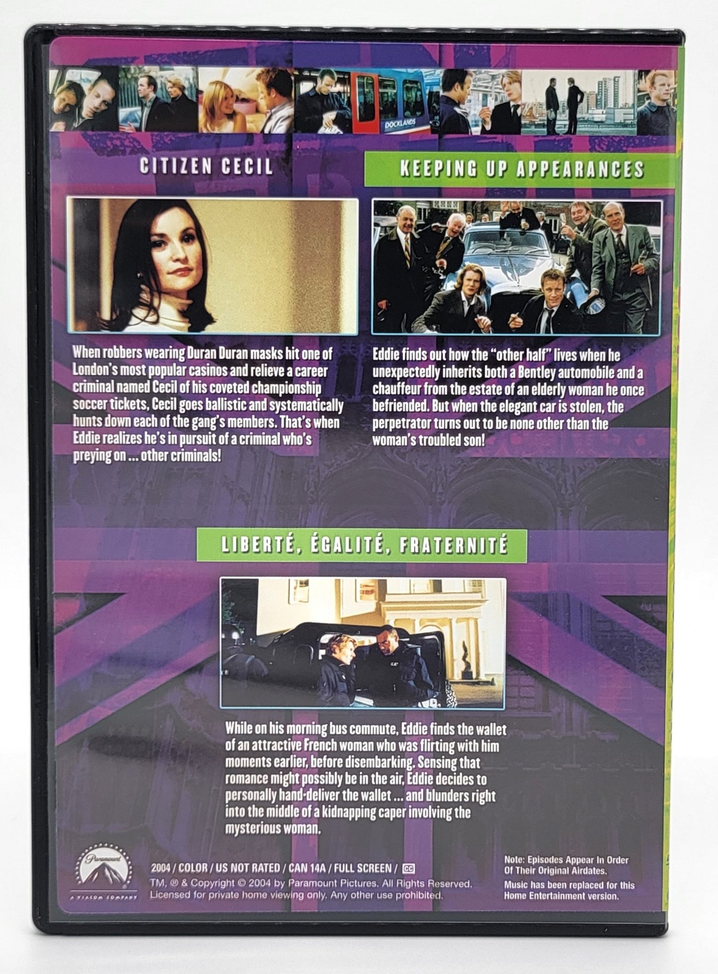Paramount Home Entertainment - Keen Eddie | DVD | The Complete Series - DVD - Steady Bunny Shop