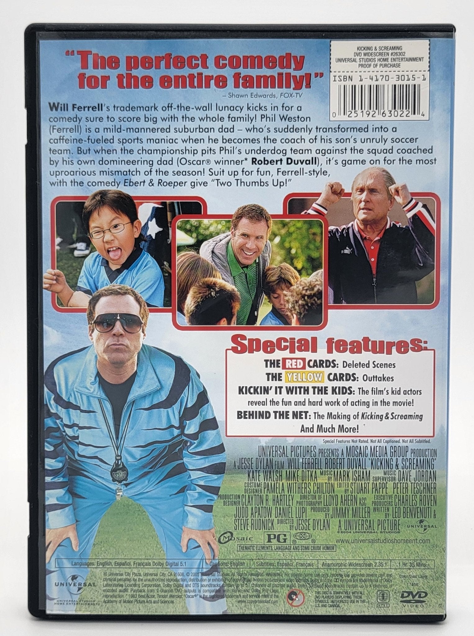 Universal Studios Home Entertainment - Kicking & Screaming | DVD | Widescreen - DVD - Steady Bunny Shop