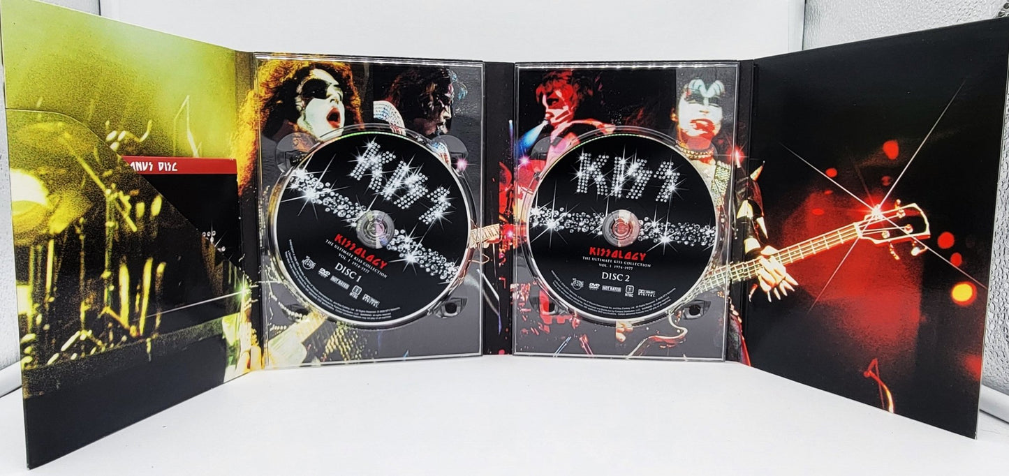VH1 Classic - Kiss Kissology - The Ultimate Kiss Collection Vol. 1 1974-1977 | DVD | Bonus: Cobo Hall Detroit MI 1/25/76 - DVD - Steady Bunny Shop