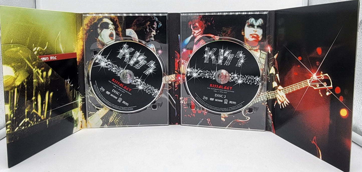 VH1 Classic - Kiss Kissology - The Ultimate Kiss Collection Vol. 1 1974-1977 | DVD | Bonus: Cobo Hall Detroit MI 1/25/76 - DVD - Steady Bunny Shop