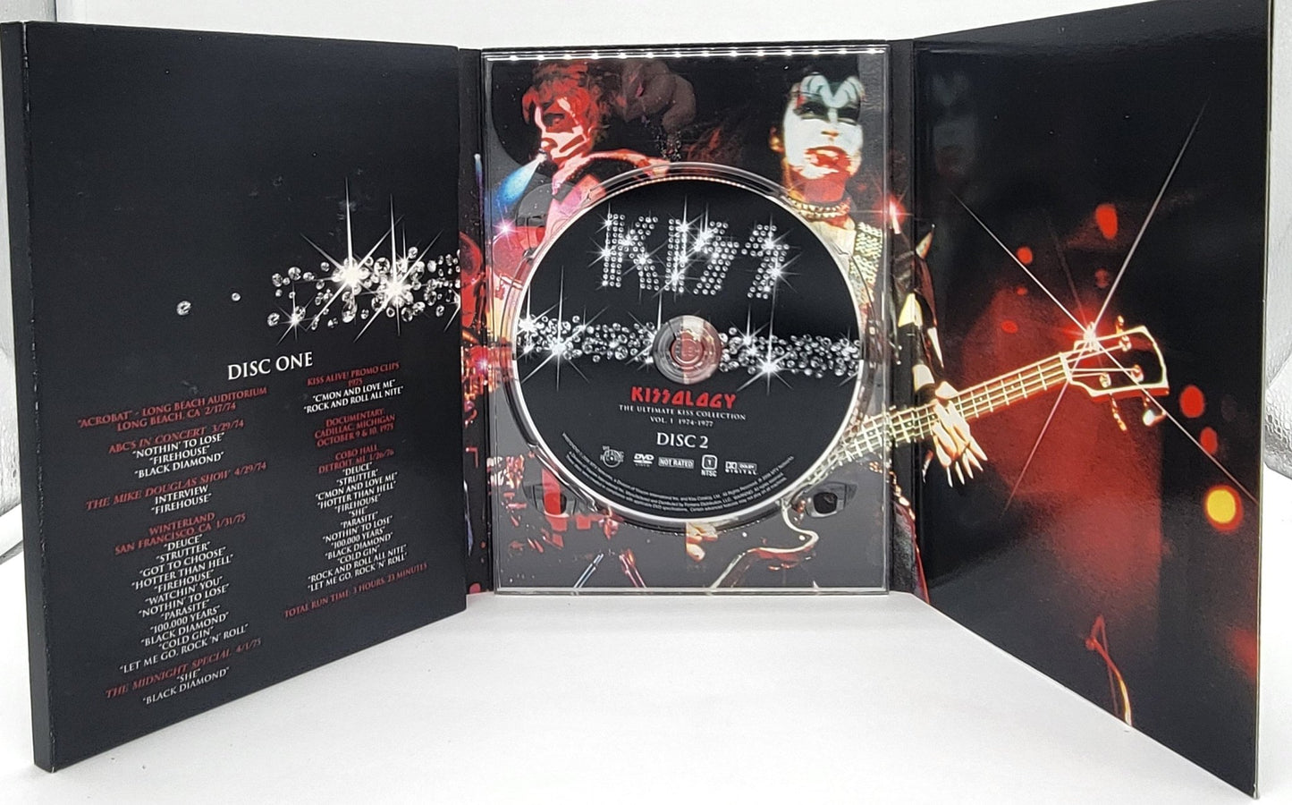 VH1 Classic - Kiss Kissology - The Ultimate Kiss Collection Vol. 1 1974-1977 | DVD | Bonus: Cobo Hall Detroit MI 1/25/76 - DVD - Steady Bunny Shop