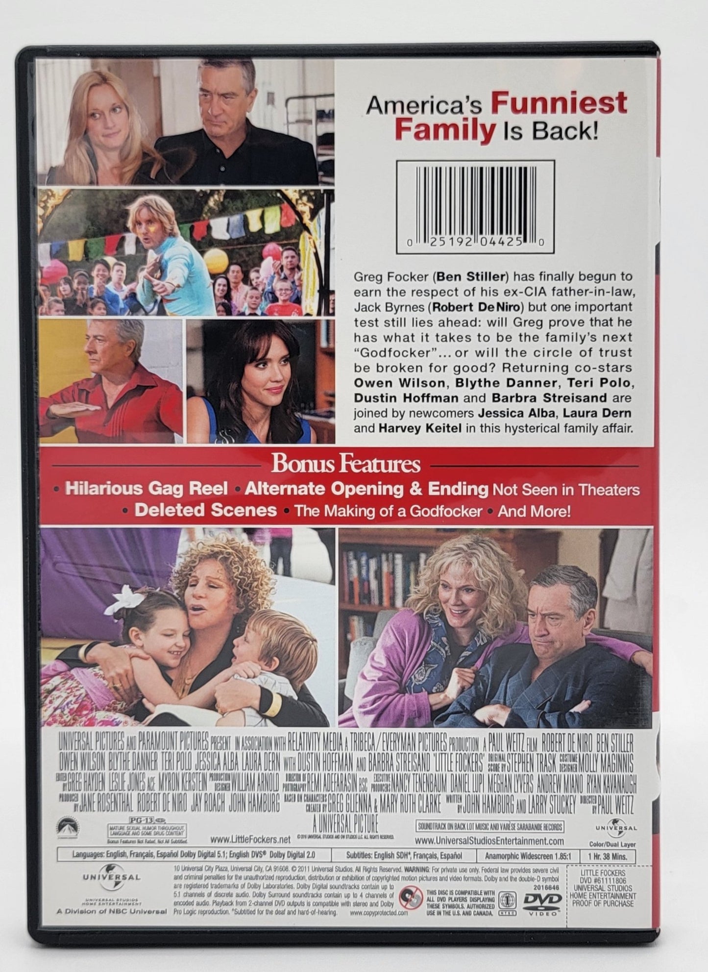 Universal Studios Home Entertainment - Little Fockers | DVD | Widescreen - DVD - Steady Bunny Shop