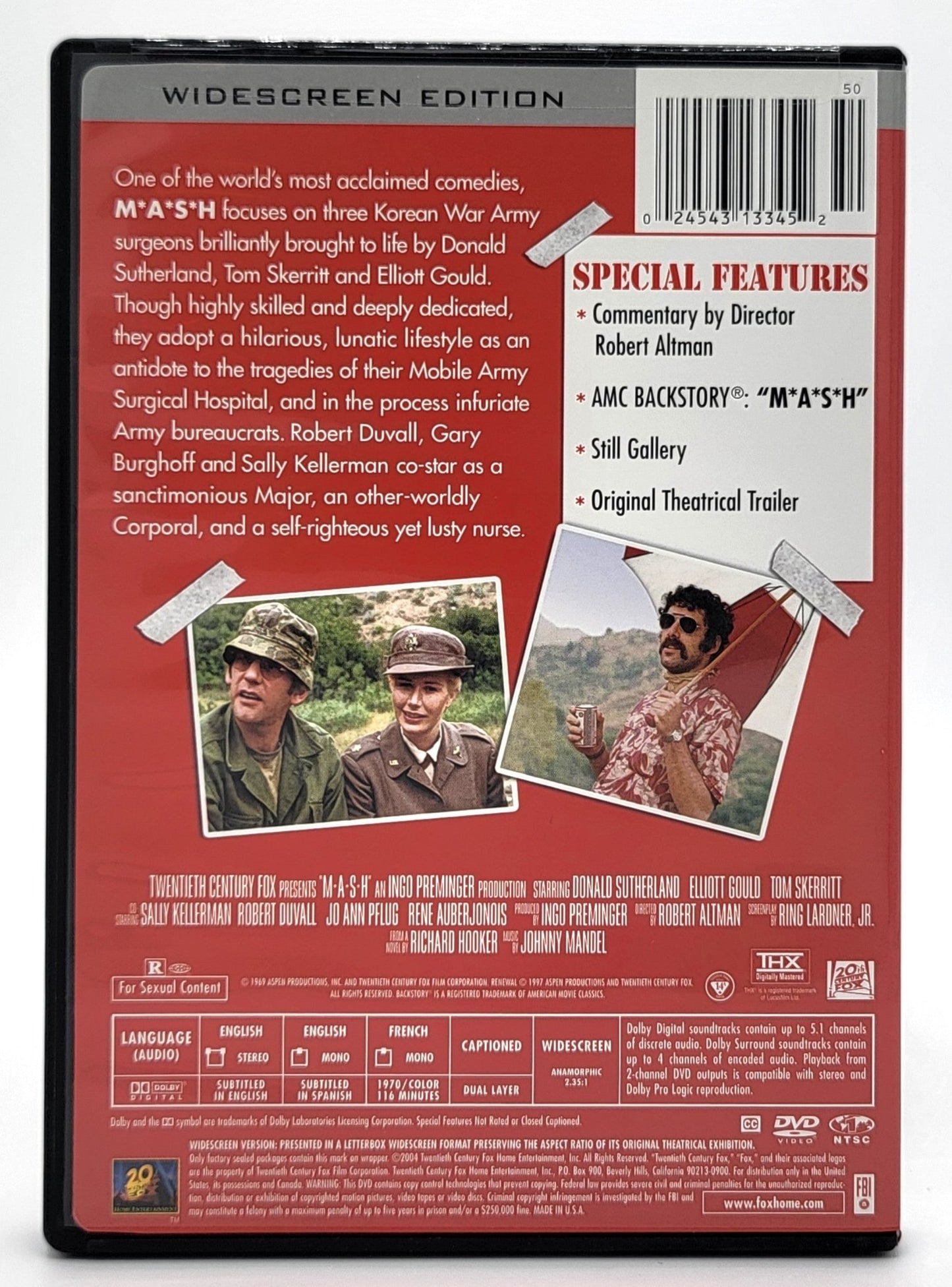 20th Century Fox - Mash | DVD | Widescreen - M*A*S*H - DVD - Steady Bunny Shop