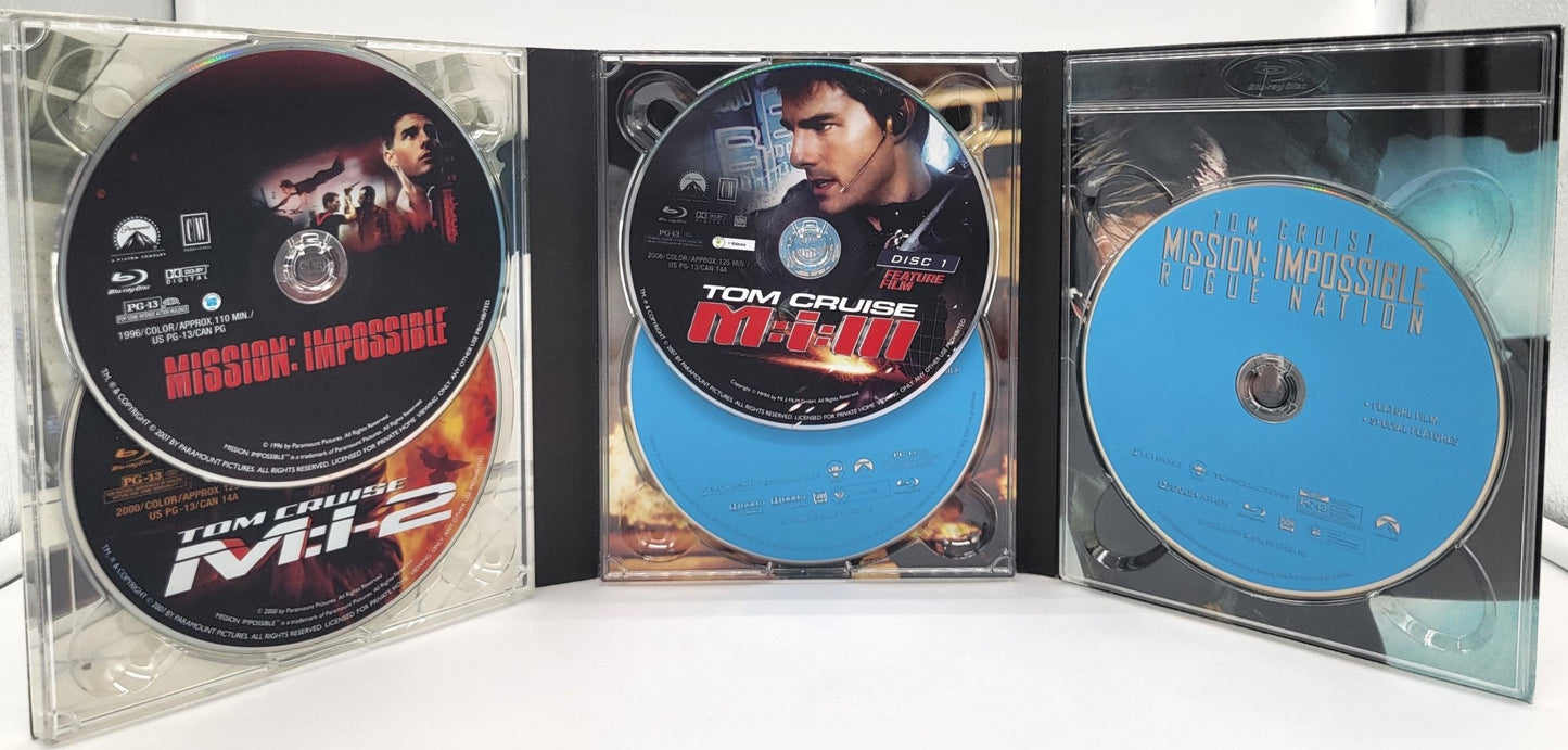 Paramount Home Entertainment - Mission Impossible - The 5 Movie Collection | Blu Ray - 5 Disc Set - Blu-ray - Steady Bunny Shop