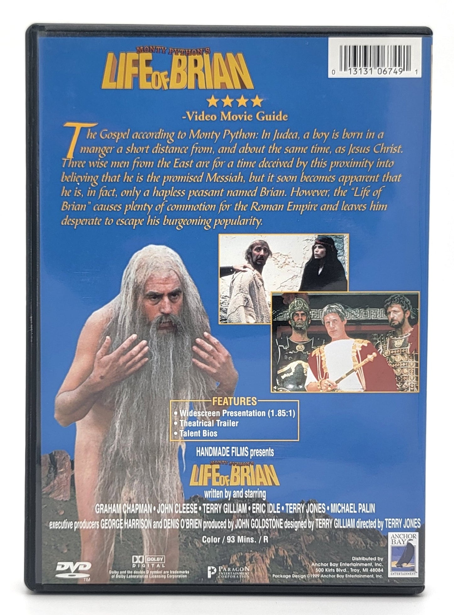 Anchor Bay - Monty Python's Life of Brian | DVD | Widescreen - DVD - Steady Bunny Shop