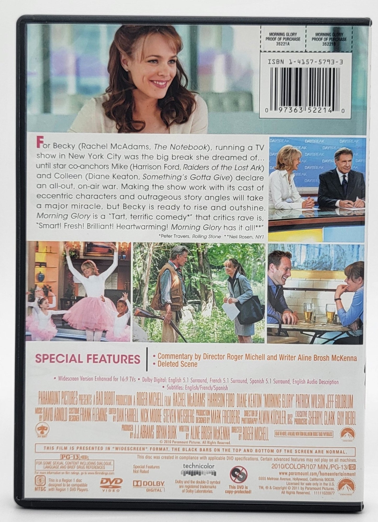Paramount Home Entertainment - Morning Glory | DVD | Widescreen - dvd - Steady Bunny Shop