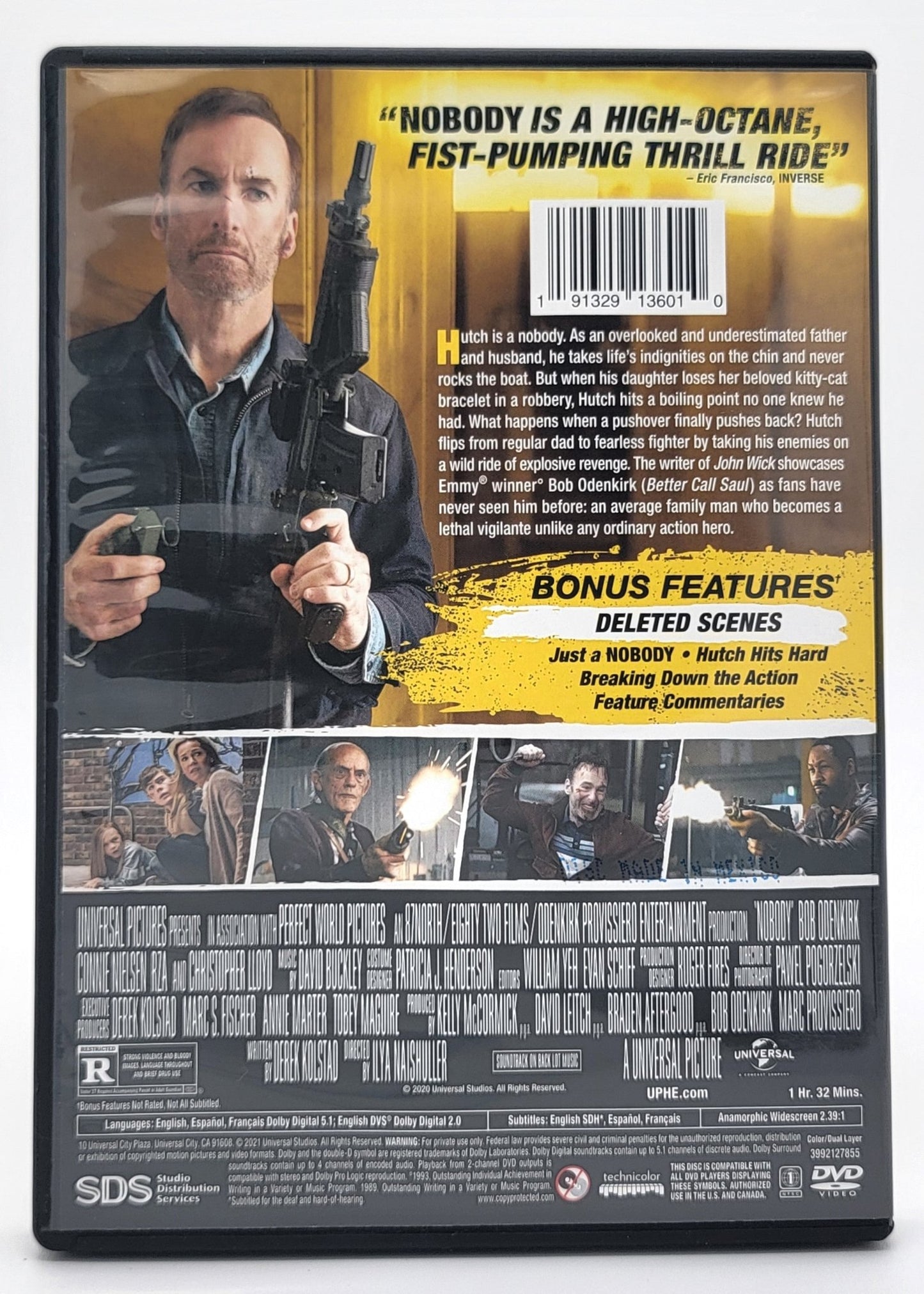 Universal Studios Home Entertainment - Nobody | DVD | Widescreen - DVD - Steady Bunny Shop