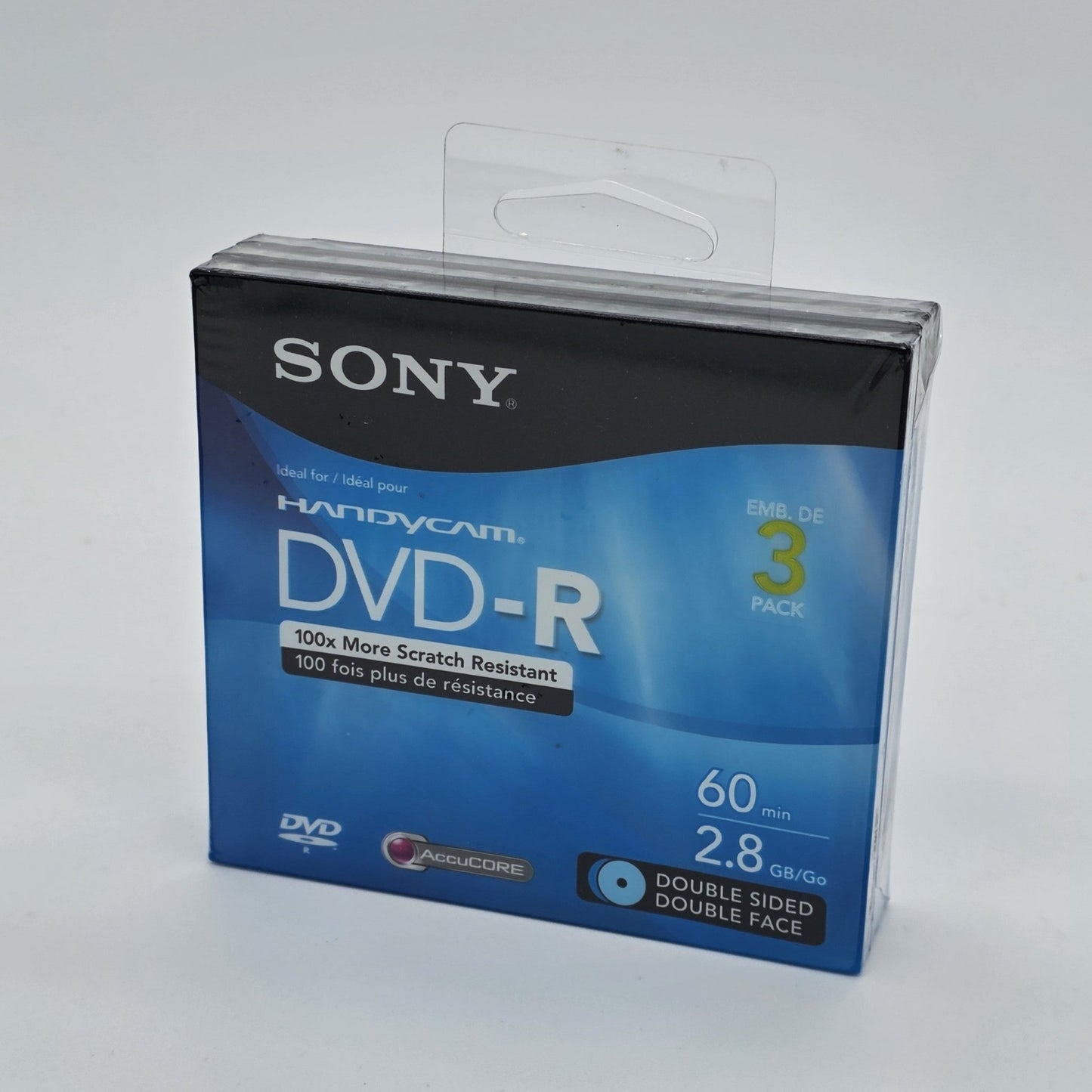 Sony - Sony 3DMR60DSR1H 3-Pack 8cm DVD-R Double Sided - DVD-R - Steady Bunny Shop