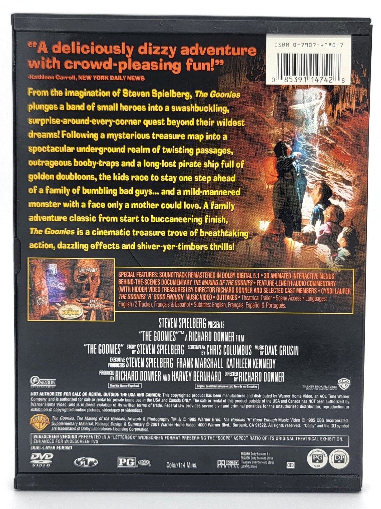 Warner Home Video - The Goonies | DVD | Widescreen - DVD - Steady Bunny Shop
