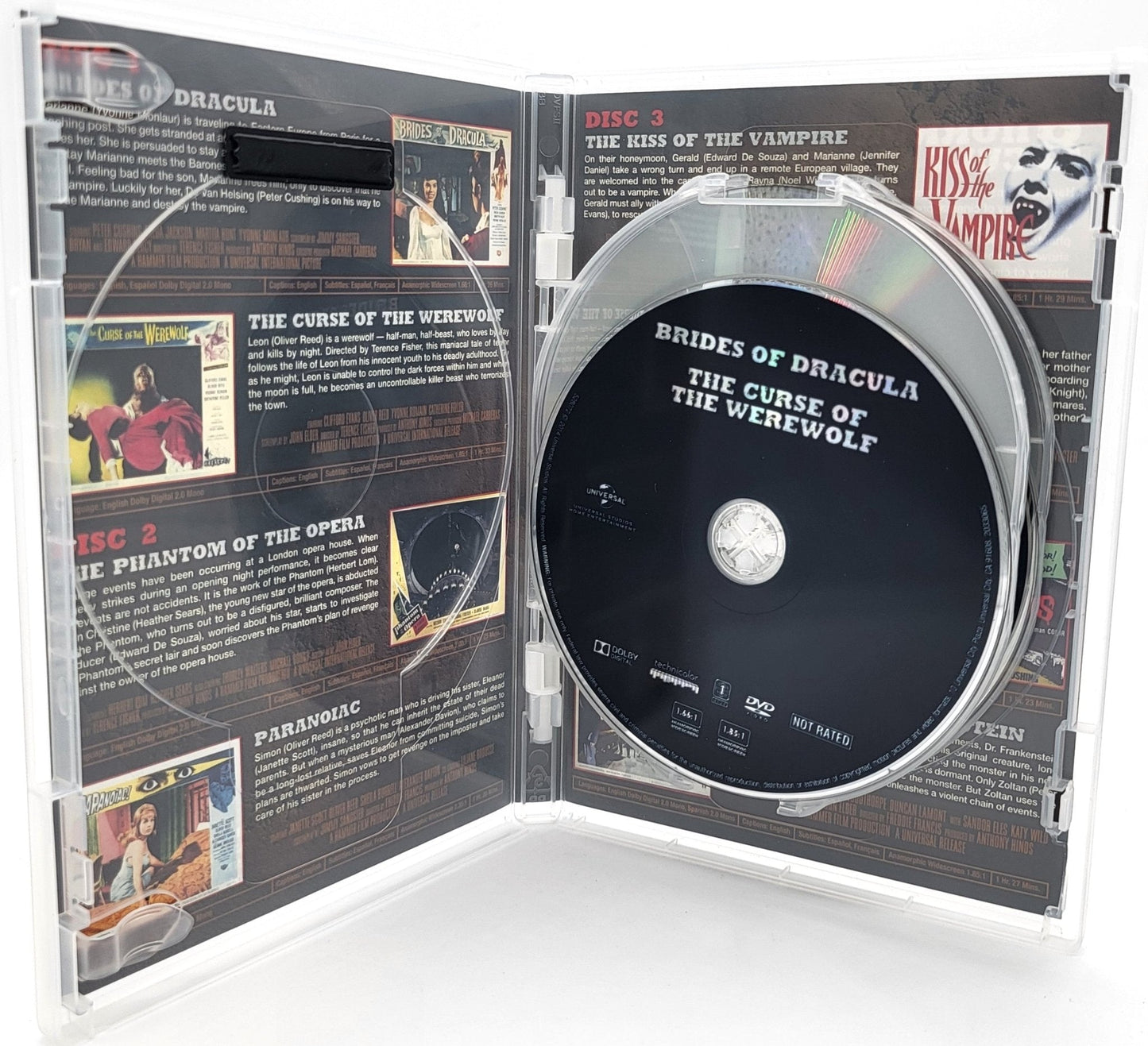 Lionsgate Home Entertainment - The Hammers Horror Series 8 Film Collection | DVD | 4 Disc Set - DVD - Steady Bunny Shop