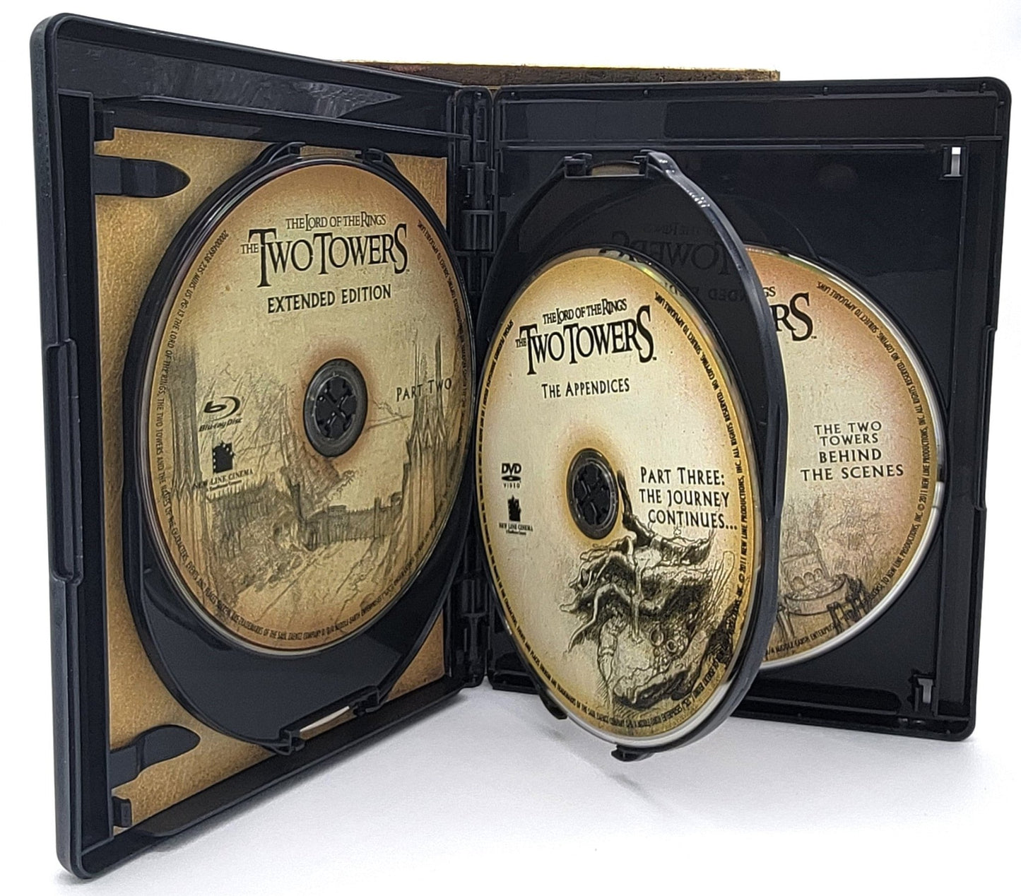 New Line Home Entertainment - The Lord of the Rings - The Motion Picture Trilogy - Extended Edition | 15 Disc Set - Blu Ray & DVD - DVD & Blu-ray - Steady Bunny Shop