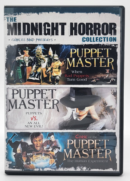 Echo Bridge Home Entertainment - The Midnight Horror Collection: Puppet Master: Volume 2 | DVD | 3 Movies - DVD - Steady Bunny Shop