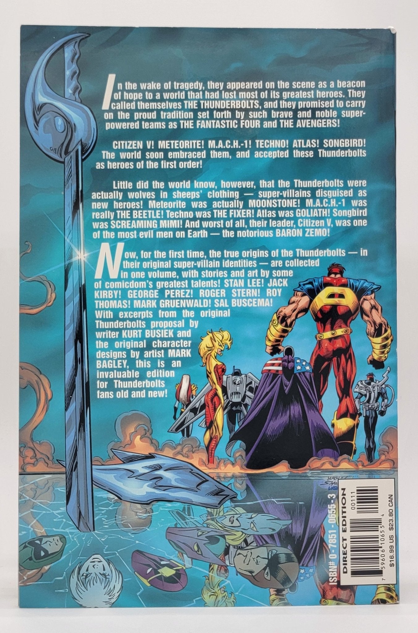Marvel Comic - Thunderbolts - Marvel's Most Wanted | 1997 - Trade Paperback - Steady Bunny Shop