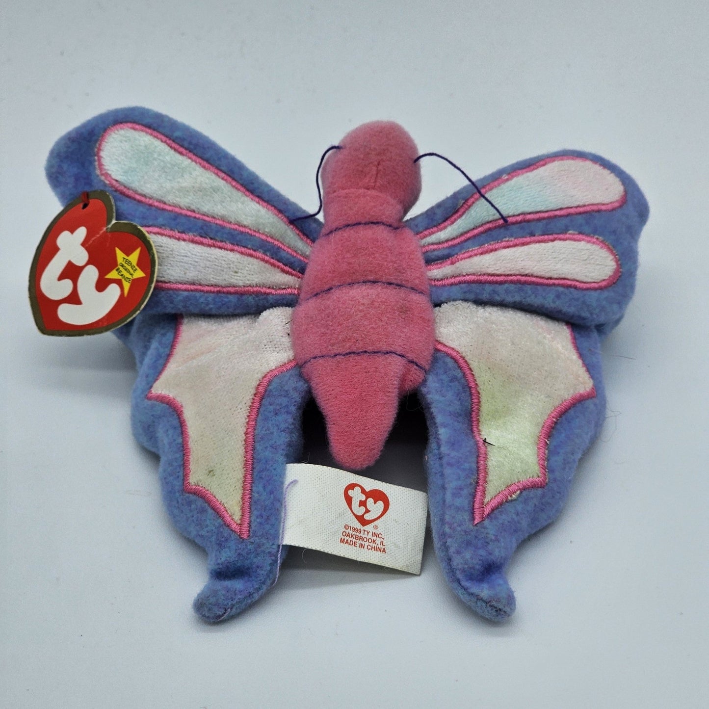 Ty - Ty Teenie Beanie Babies | McDonalds | Flitter The Butterfly | Beanie Baby Toy - Beanie Baby - Steady Bunny Shop